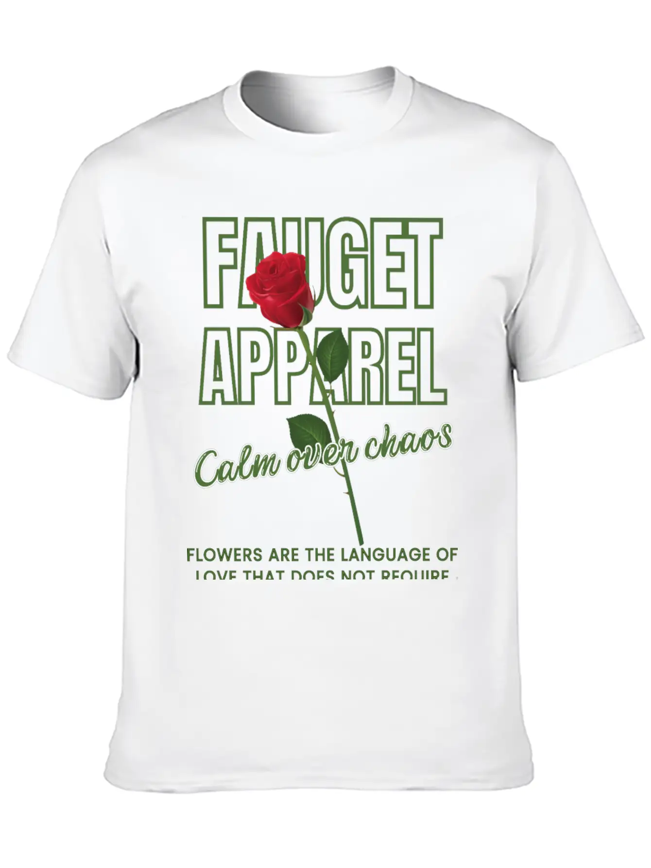 Beauty Of Nature Apparel. Beautiful Flower Soft Cotton Short Sleeve Tee ¨C Unisex Wardrobe Staple