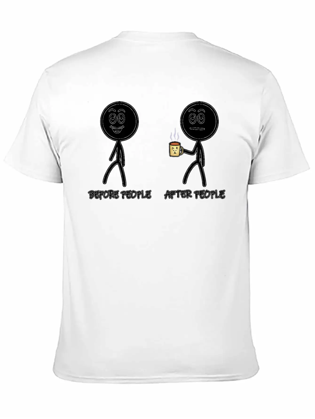 Before People, After People Soft Cotton Short Sleeve Tee ¨C Unisex Wardrobe Staple