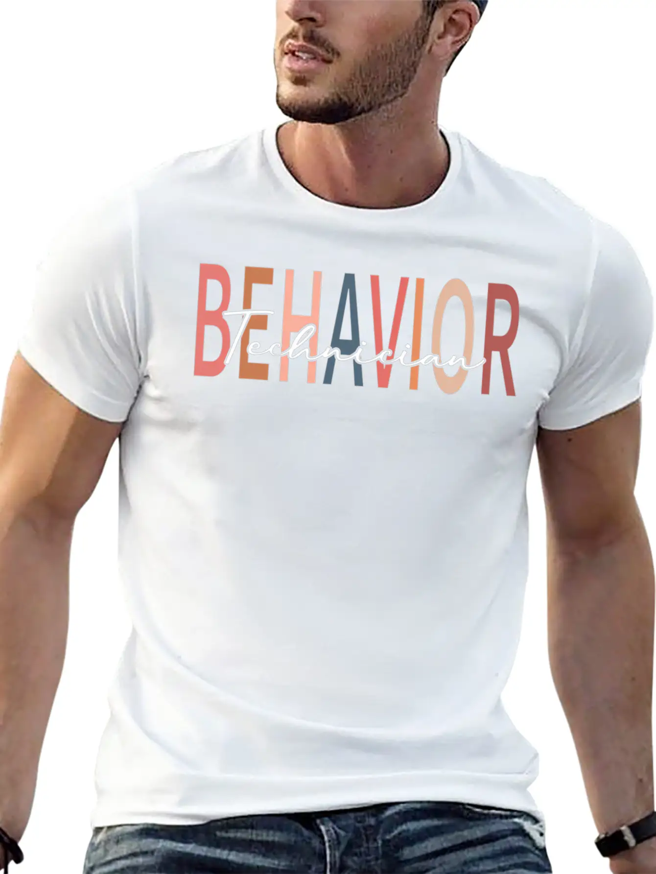 Behavior Techian Behavioral Tech Rbt Therapist Soft Cotton Short Sleeve Tee ¨C Unisex Wardrobe Staple