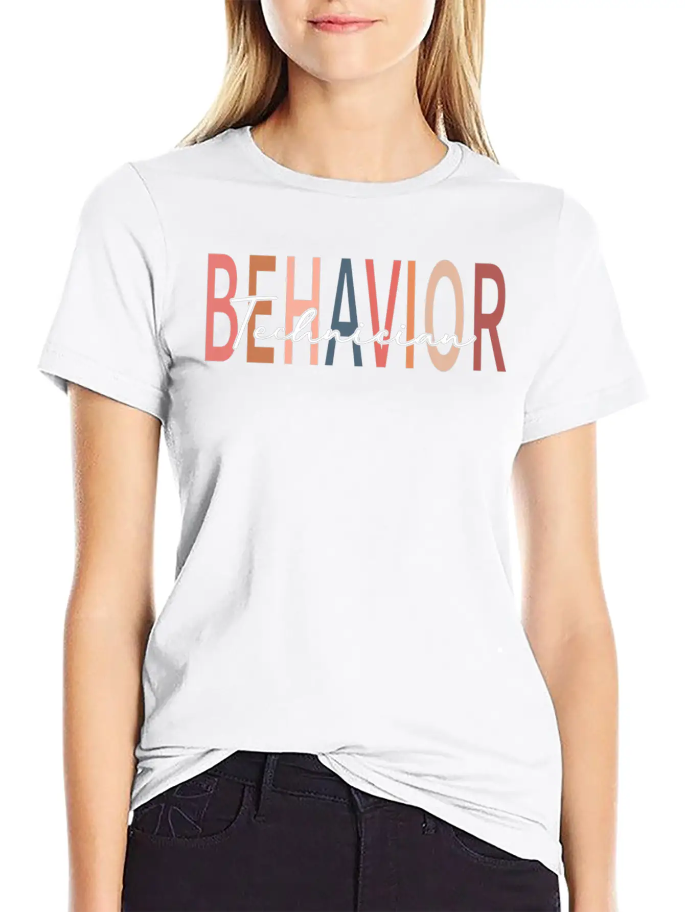 Behavior Techian Behavioral Tech Rbt Therapist Soft Cotton Short Sleeve Tee ¨C Unisex Wardrobe Staple