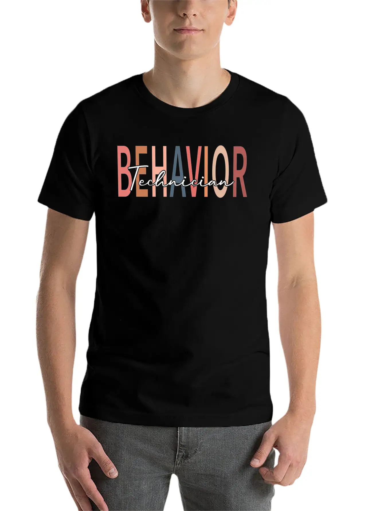 Behavior Techian Behavioral Tech Rbt Therapist Soft Cotton Short Sleeve Tee ¨C Unisex Wardrobe Staple