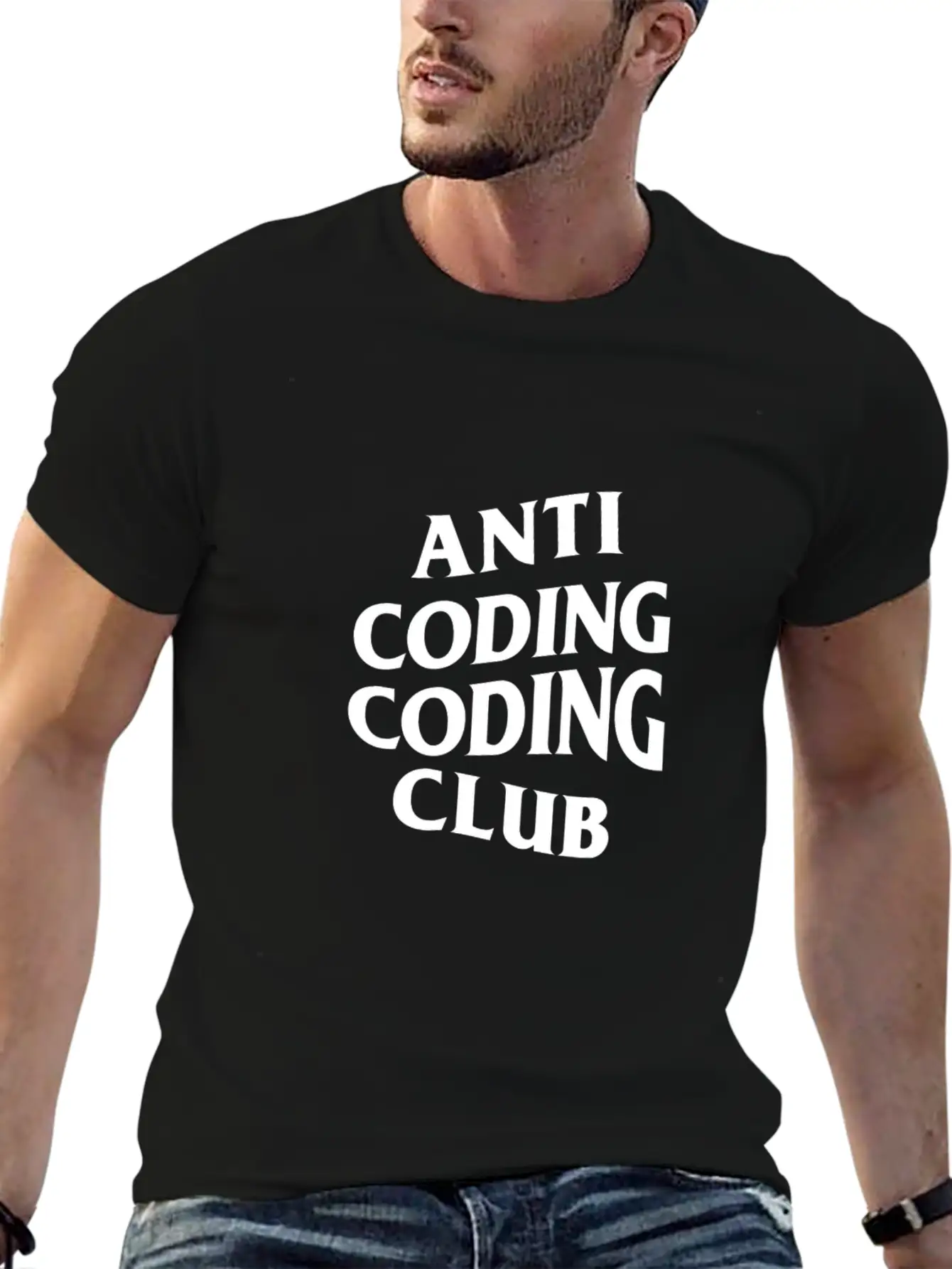 Best Cool Programmer Anti Coding Coding Club Urban Soft Cotton Short Sleeve Tee ¨C Unisex Wardrobe Staple