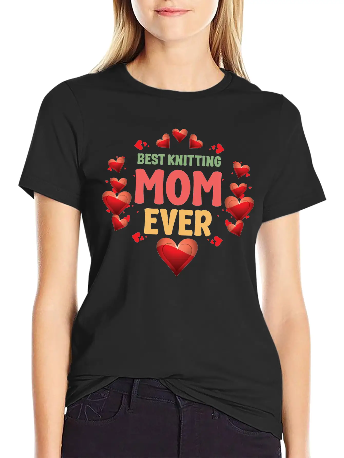 Best Mom Ever Basic Graphic T-Shirt ¨C Daily Comfort In Soft Cotton