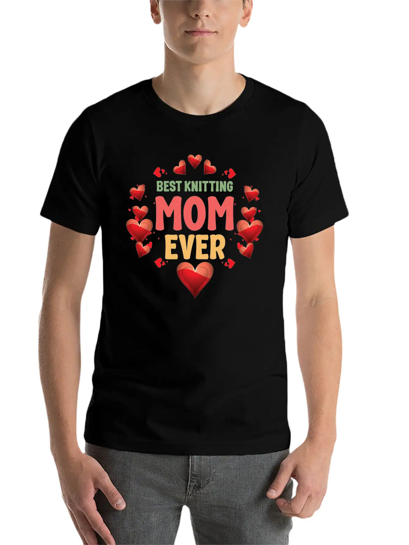 Best Mom Ever Basic Graphic T-Shirt ¨C Daily Comfort In Soft Cotton