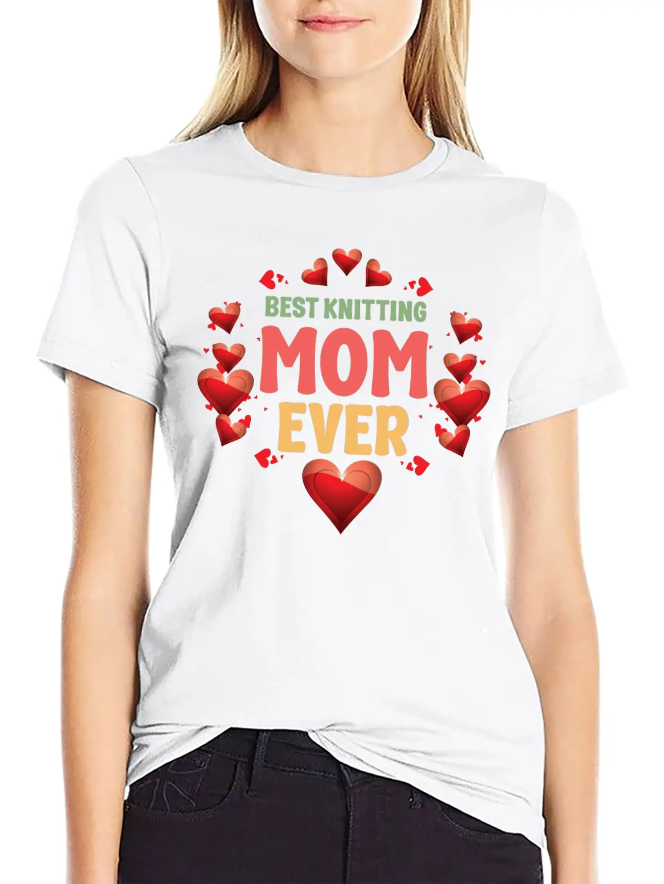 Best Mom Ever Basic Graphic T-Shirt ¨C Daily Comfort In Soft Cotton