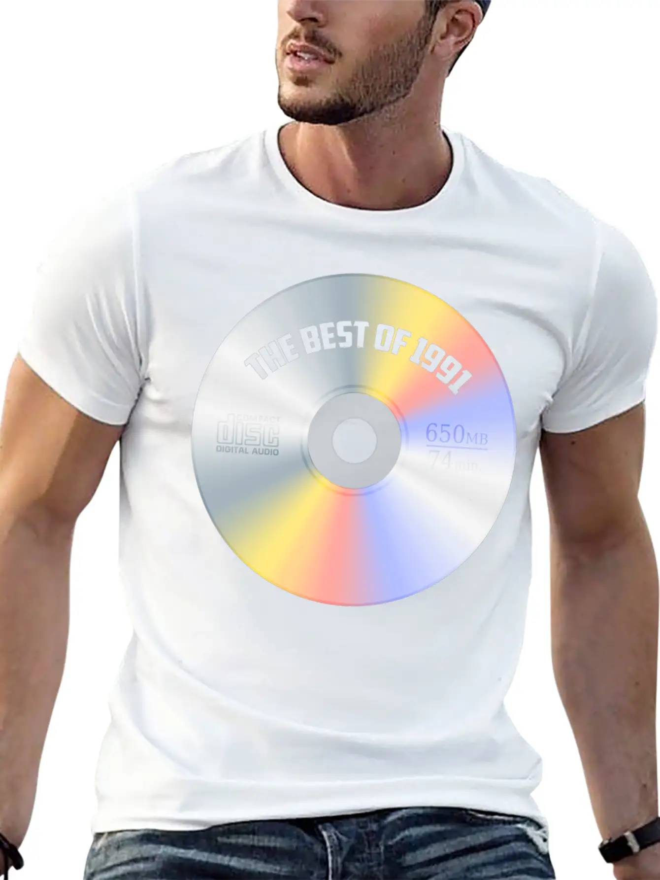 Best Of 1991 32 Years Old Bday 32nd Birthday Gift Basic Graphic T-Shirt ¨C Daily Comfort In Soft Cotton