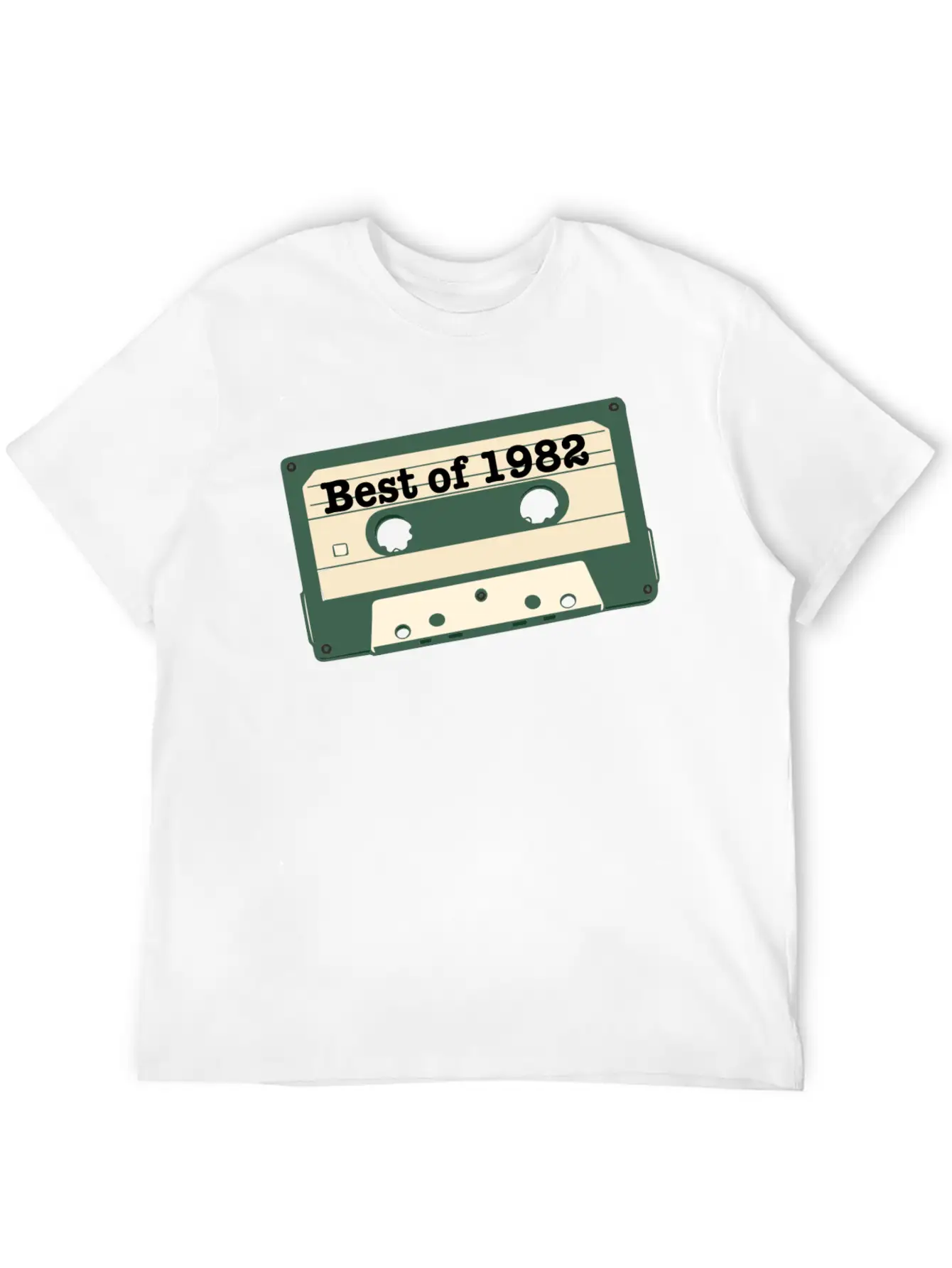 Best Of 82 Vintage Cassette Essential Cotton Tee For Daily Outfits ¨C Unisex Style