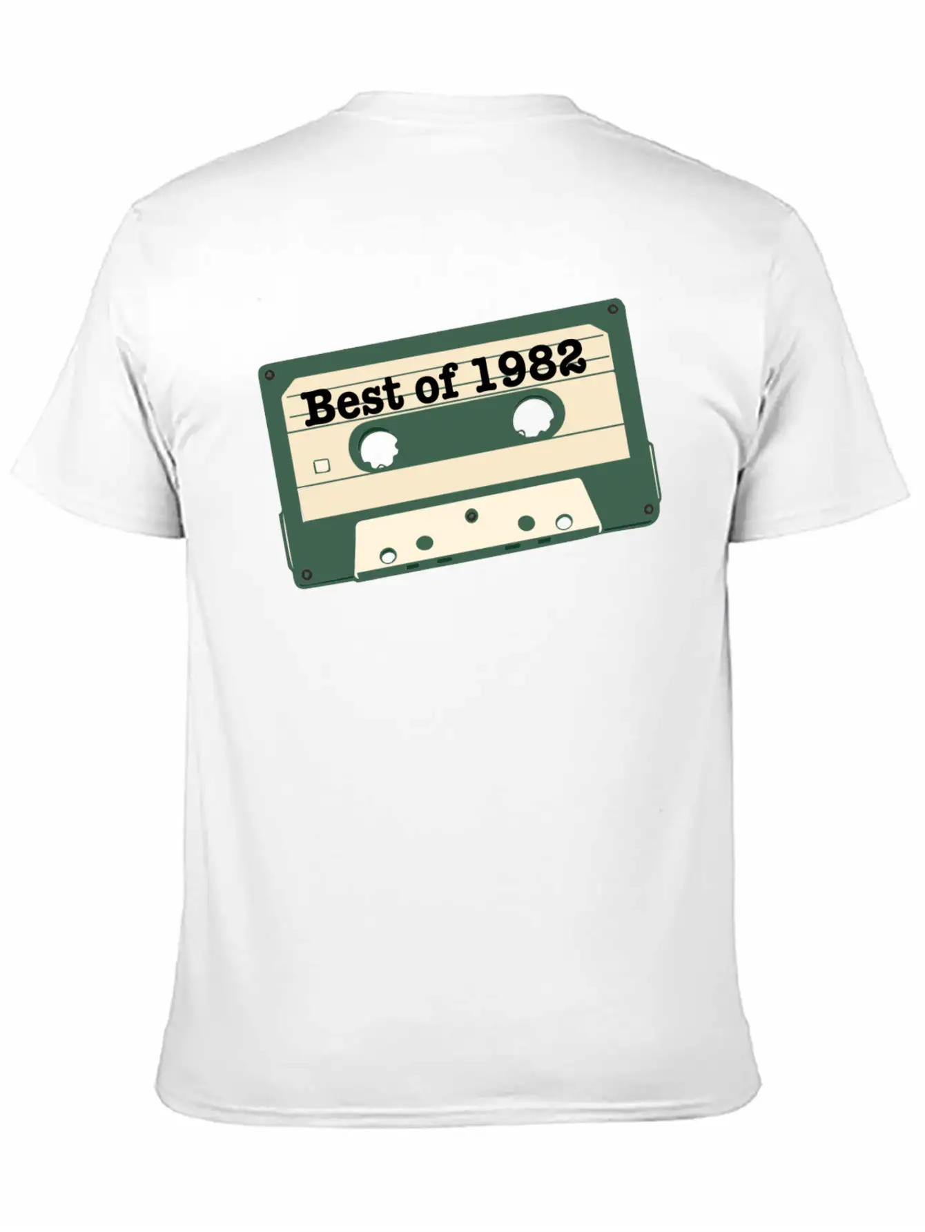 Best Of 82 Vintage Cassette Essential Cotton Tee For Daily Outfits ¨C Unisex Style
