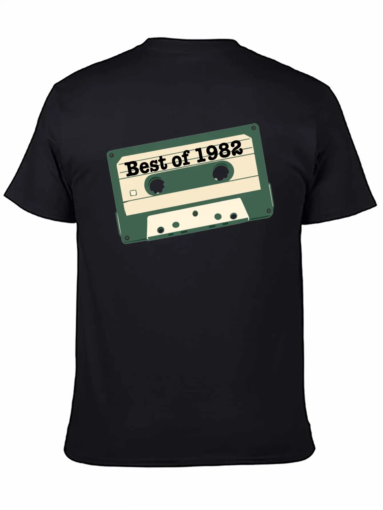 Best Of 82 Vintage Cassette Essential Cotton Tee For Daily Outfits ¨C Unisex Style