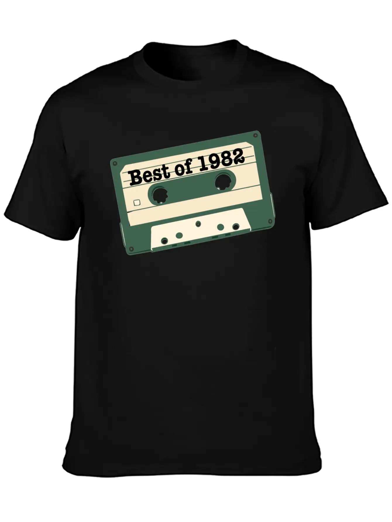 Best Of 82 Vintage Cassette Essential Cotton Tee For Daily Outfits ¨C Unisex Style