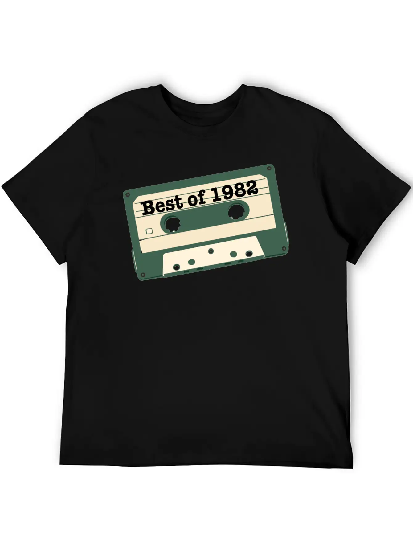 Best Of 82 Vintage Cassette Essential Cotton Tee For Daily Outfits ¨C Unisex Style