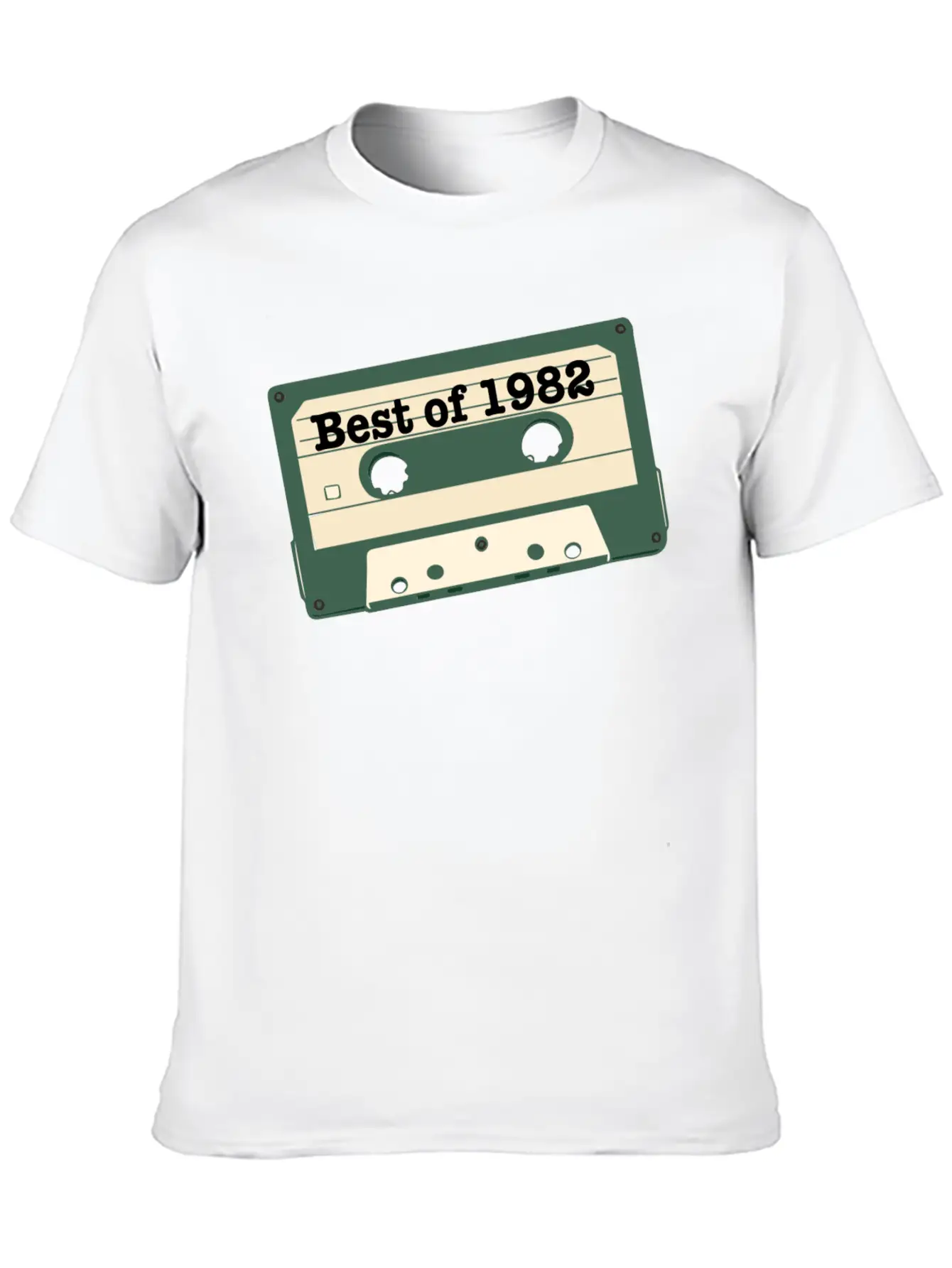 Best Of 82 Vintage Cassette Essential Cotton Tee For Daily Outfits ¨C Unisex Style