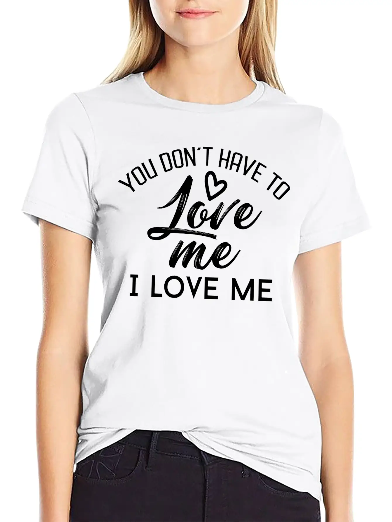 Best Selling Love Woman Self-love Basic Graphic T-Shirt ¨C Daily Comfort In Soft Cotton