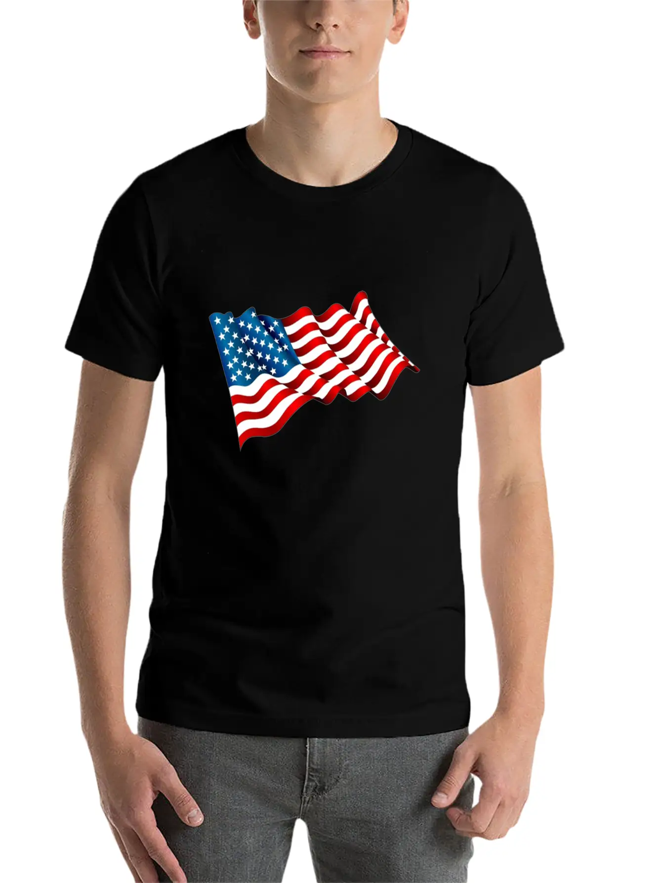 Betsy Ross Shirt Shoes Grunt Style Betsy Ross Flag Basic Graphic T-Shirt ¨C Daily Comfort In Soft Cotton