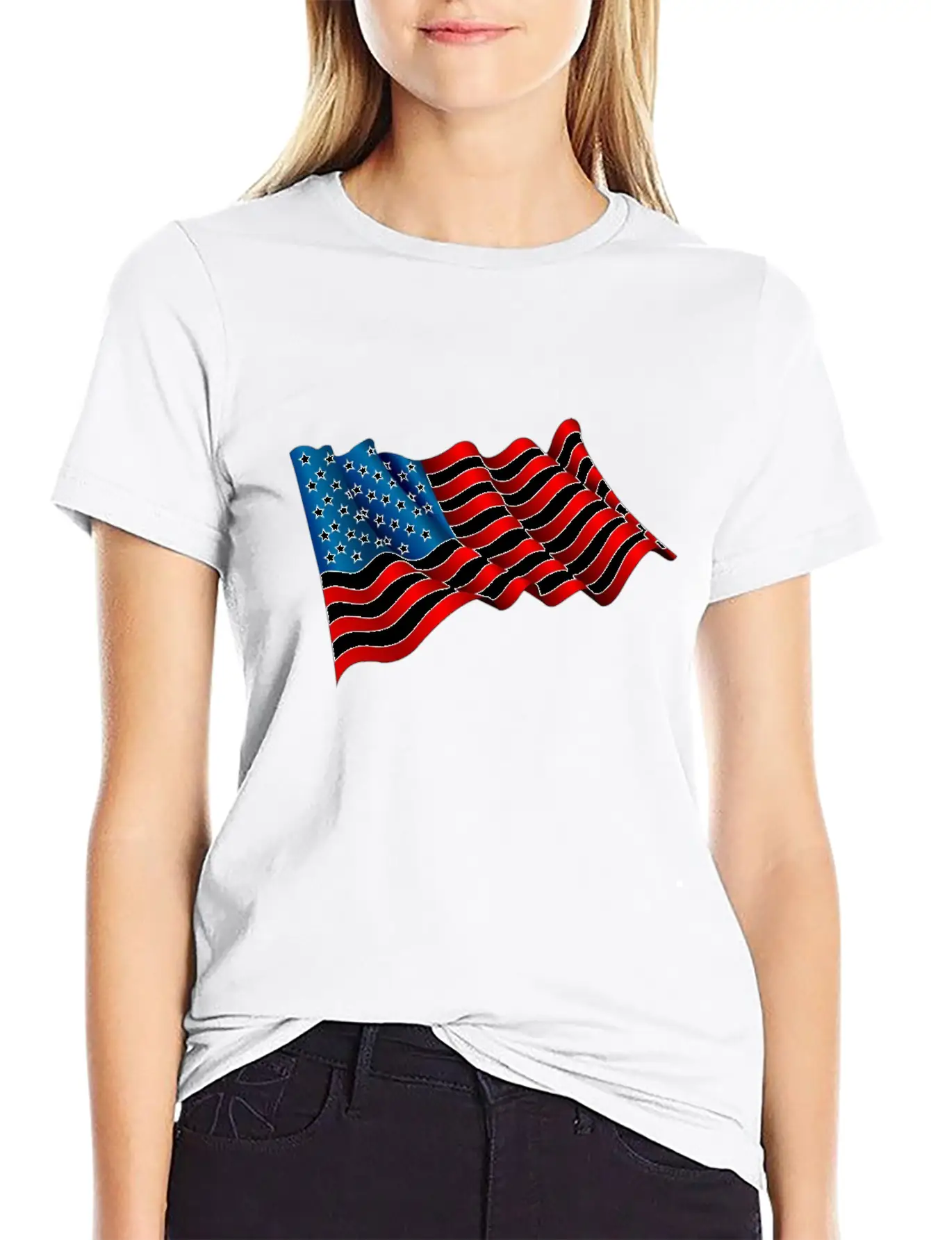 Betsy Ross Shirt Shoes Grunt Style Betsy Ross Flag Basic Graphic T-Shirt ¨C Daily Comfort In Soft Cotton
