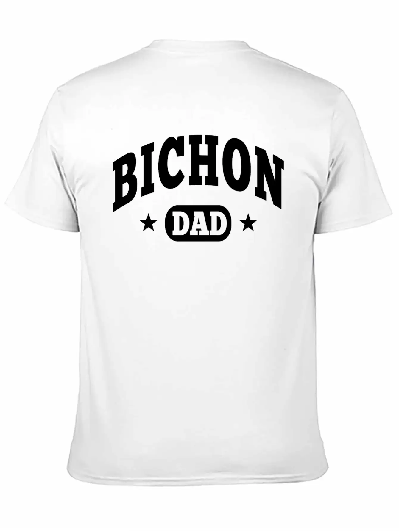 Bichon Dad Essential Cotton Tee For Daily Outfits ¨C Unisex Style