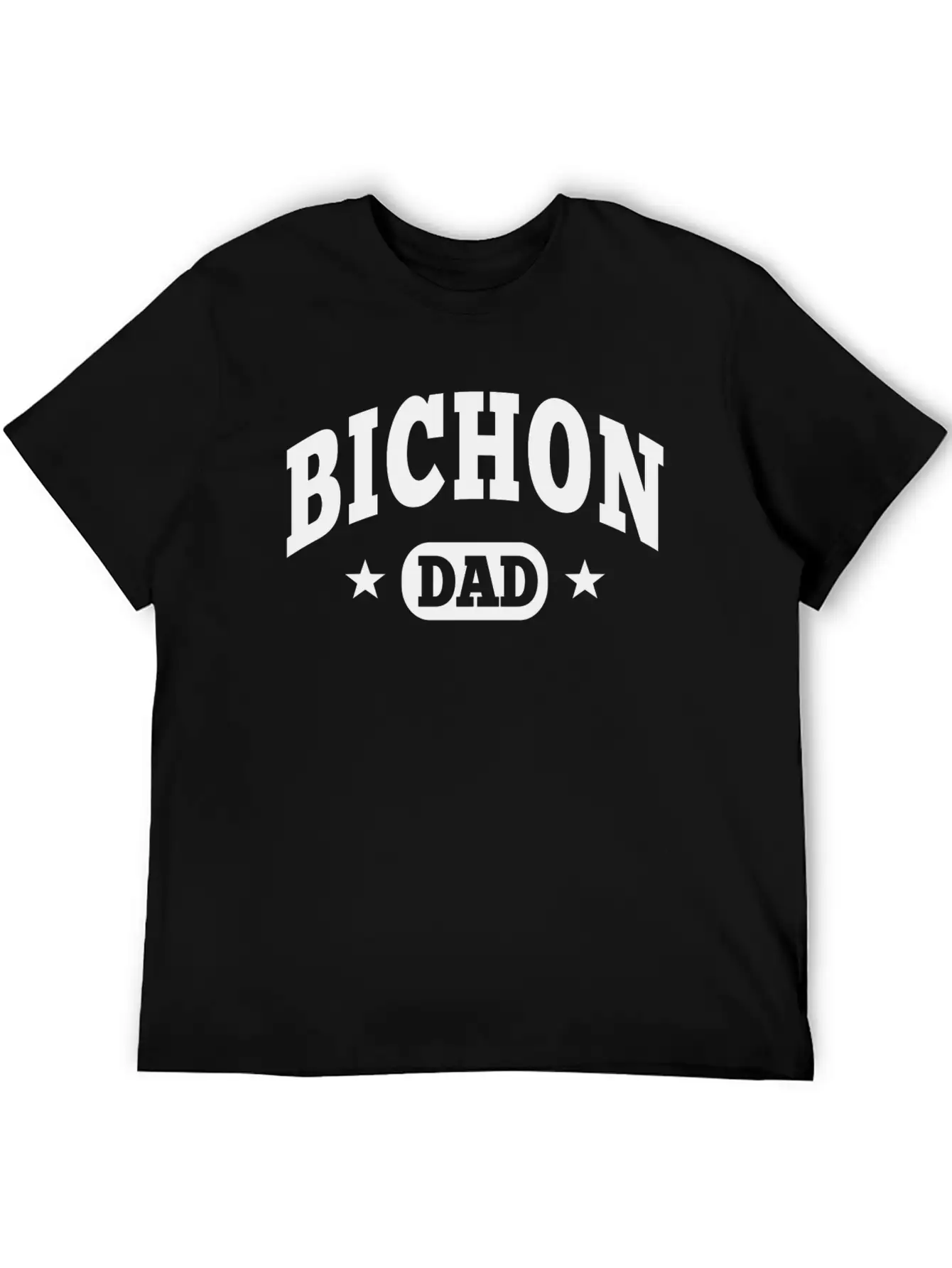 Bichon Dad Essential Cotton Tee For Daily Outfits ¨C Unisex Style