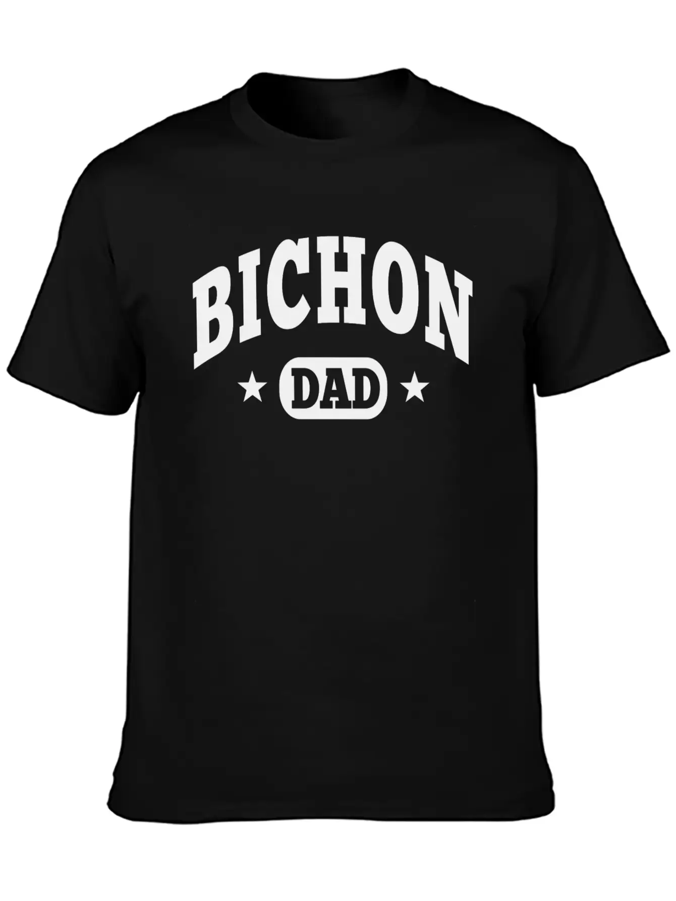 Bichon Dad Essential Cotton Tee For Daily Outfits ¨C Unisex Style