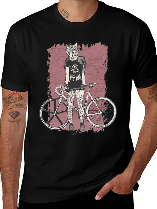 Bike Punk Soft Cotton Short Sleeve Tee ¨C Unisex Wardrobe Staple