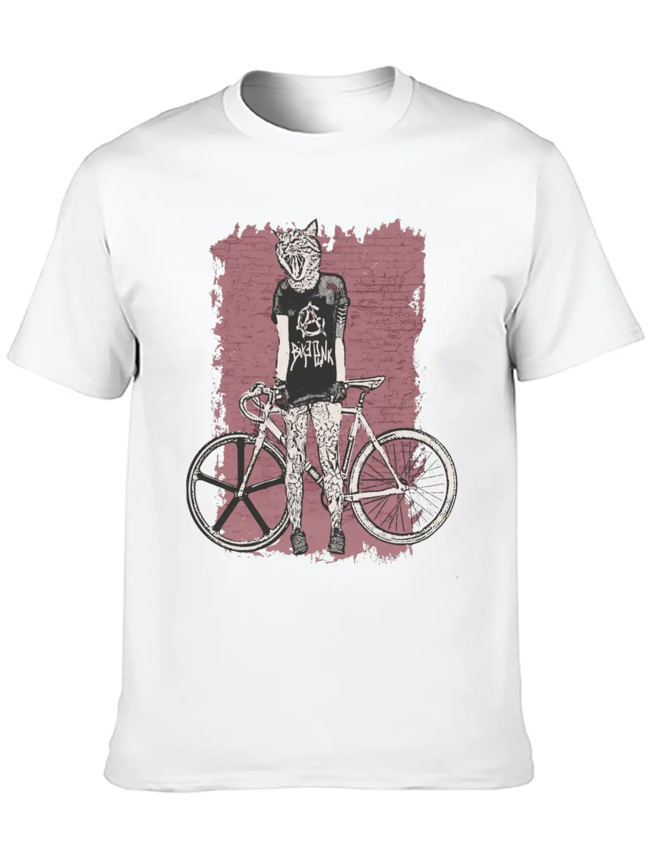 Bike Punk Soft Cotton Short Sleeve Tee ¨C Unisex Wardrobe Staple