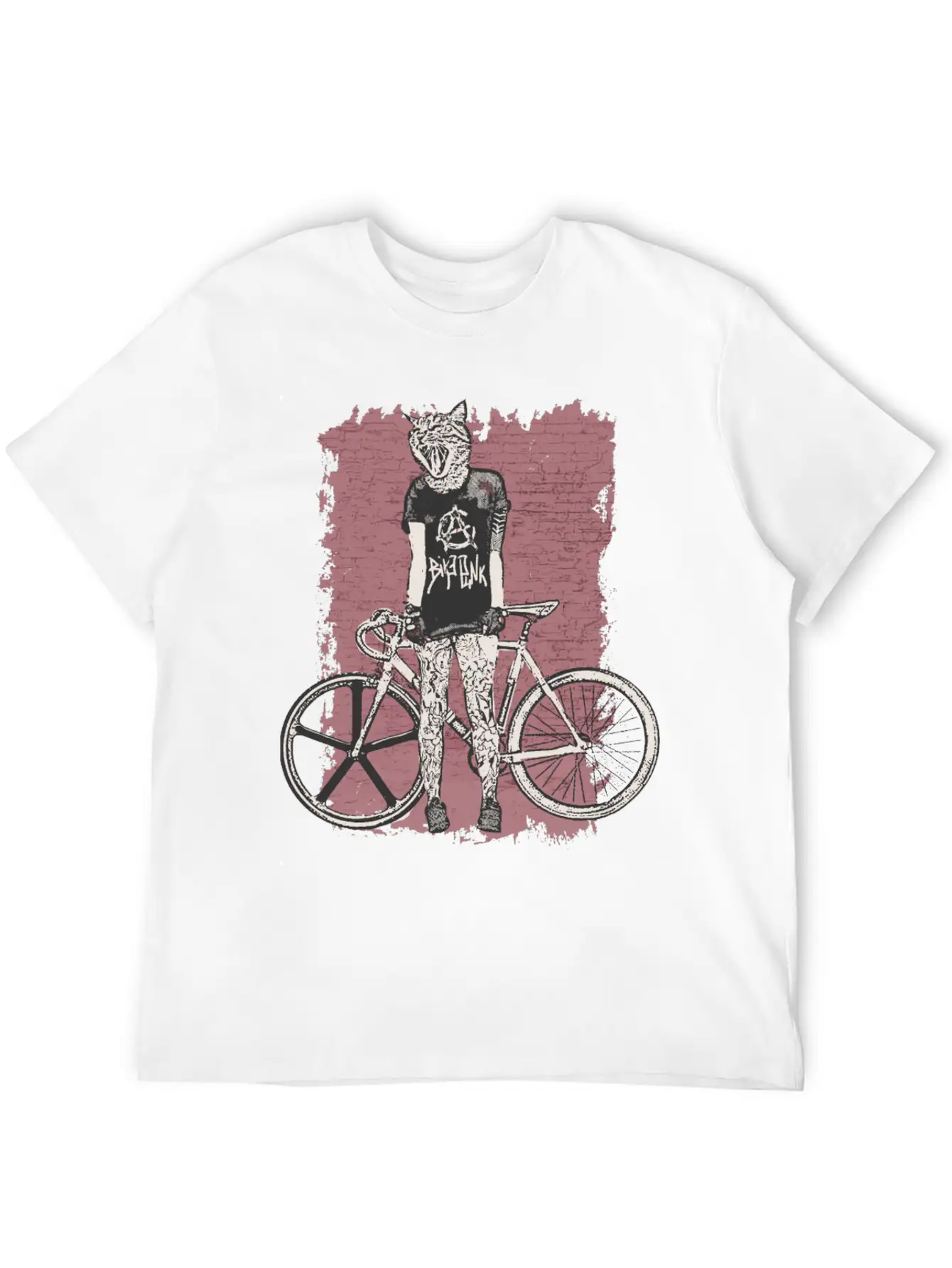 Bike Punk Soft Cotton Short Sleeve Tee ¨C Unisex Wardrobe Staple