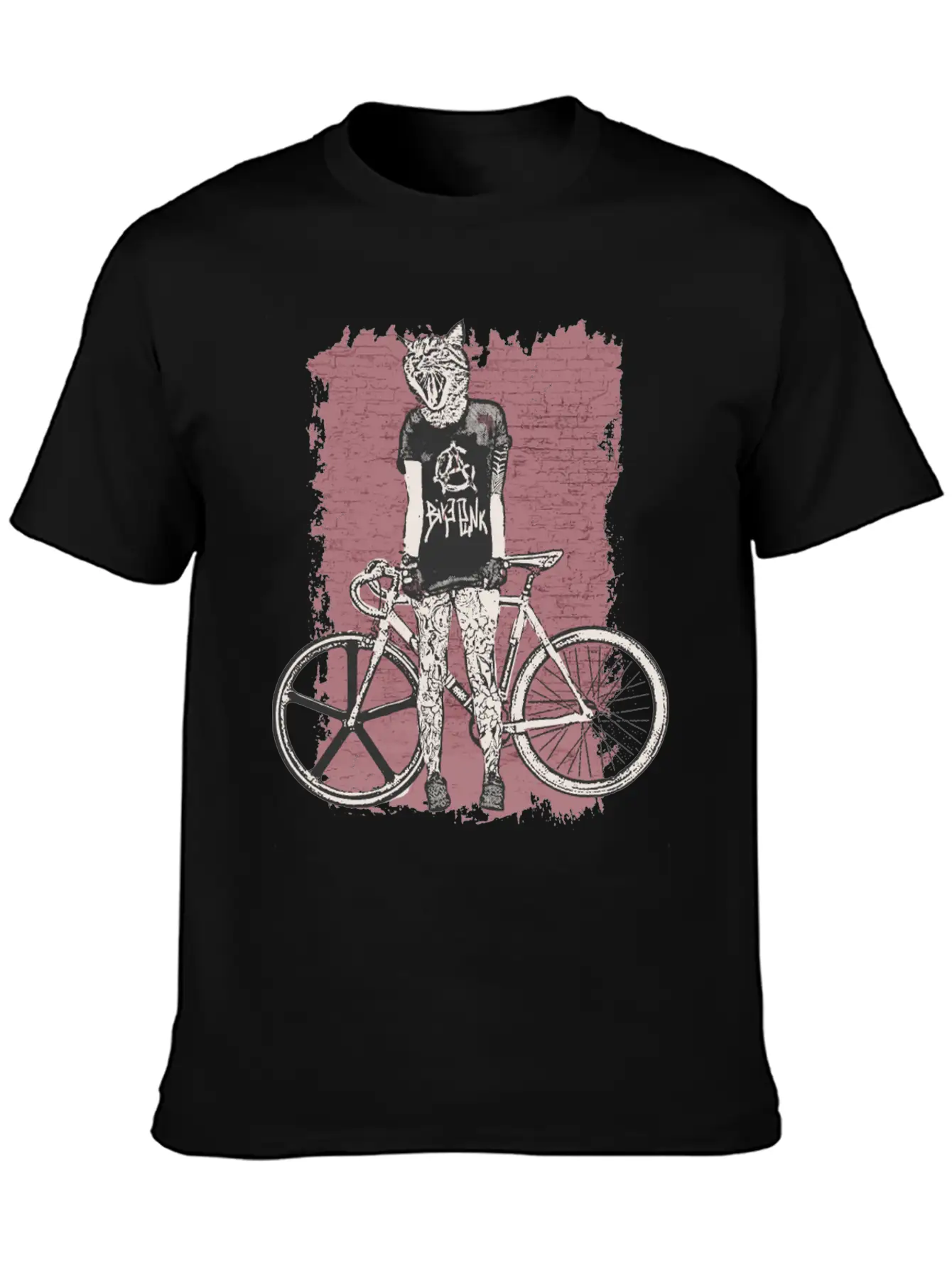 Bike Punk Soft Cotton Short Sleeve Tee ¨C Unisex Wardrobe Staple