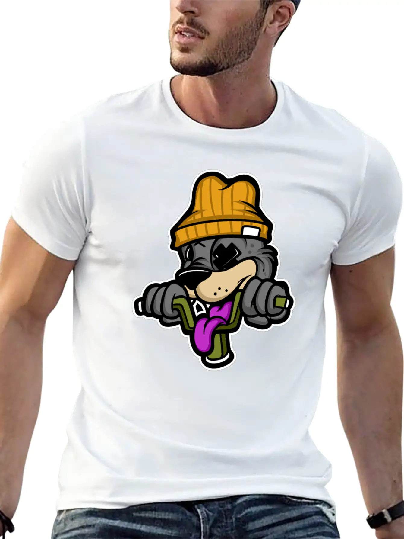 Biker Cycling Essential Cotton Tee For Daily Outfits ¨C Unisex Style