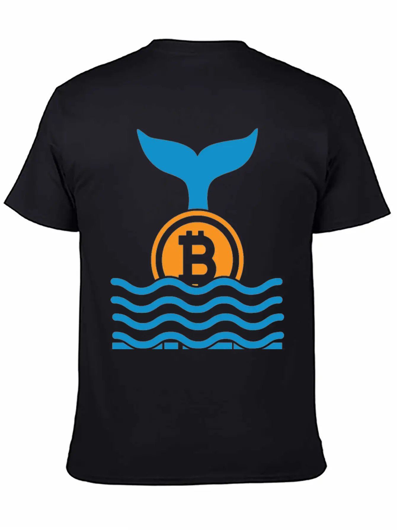 Bitcoin And A Whale, Buy The Dip Essential Cotton Tee For Daily Outfits ¨C Unisex Style
