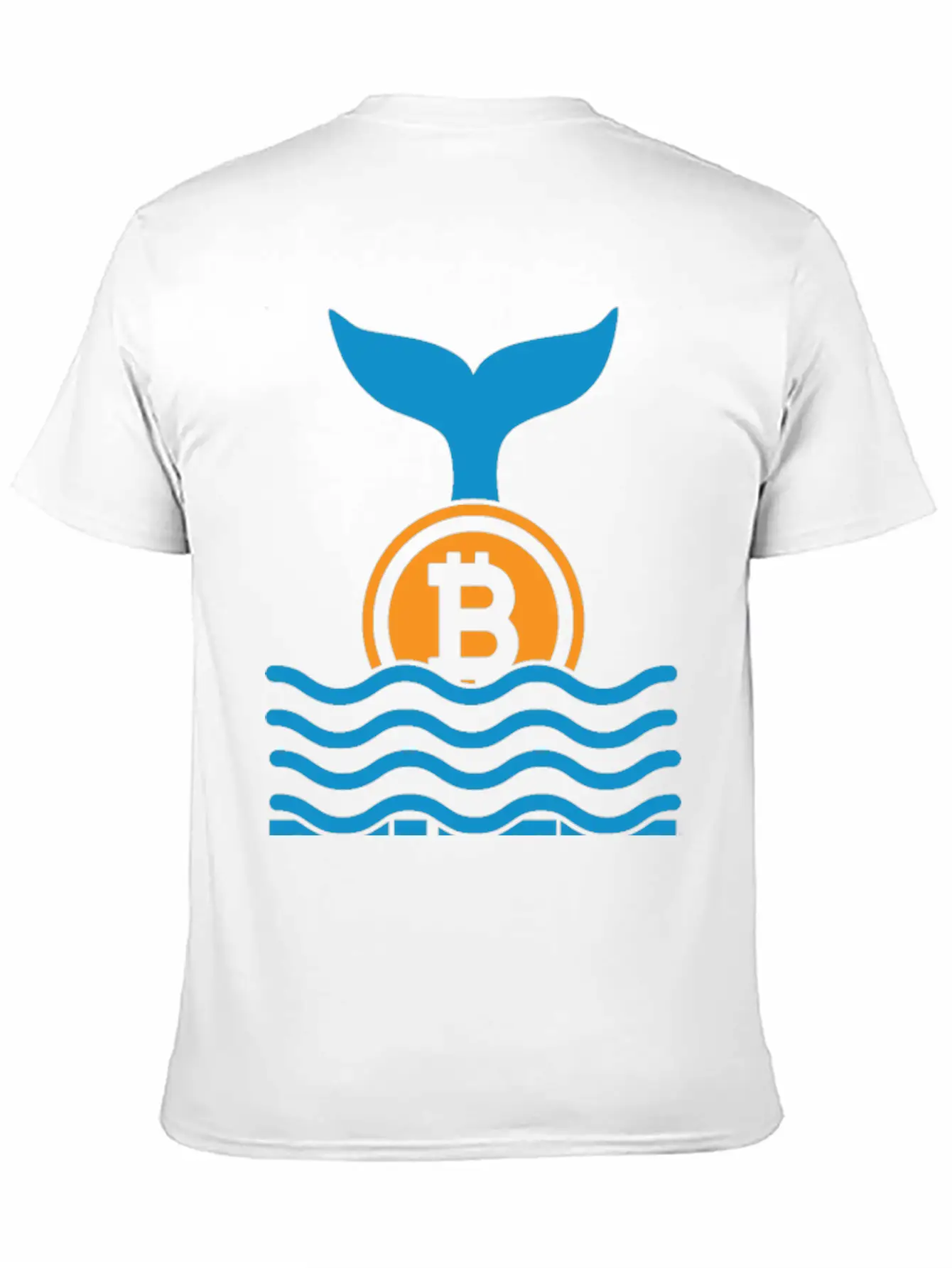 Bitcoin And A Whale, Buy The Dip Essential Cotton Tee For Daily Outfits ¨C Unisex Style