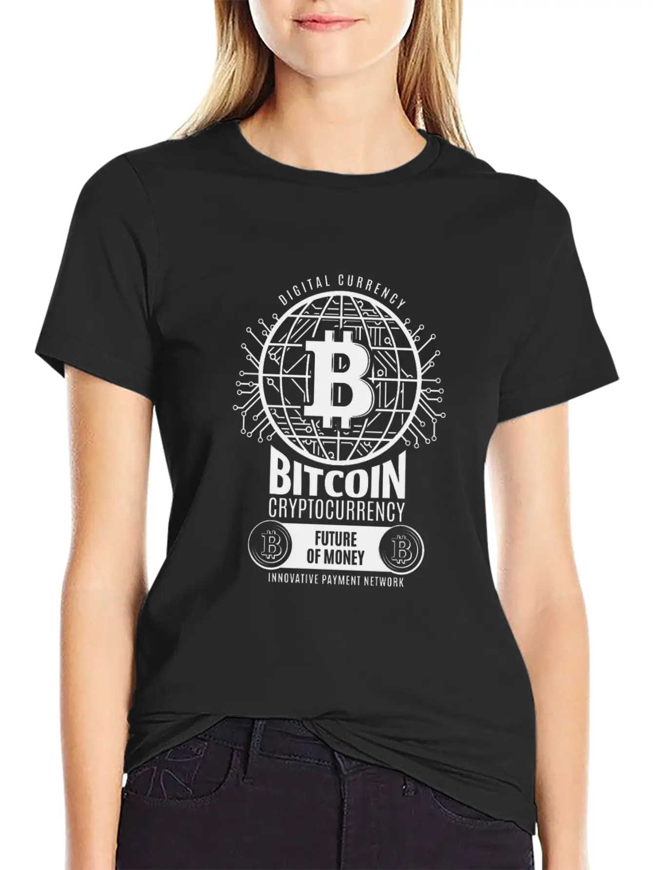 Bitcoin BTC Basic Graphic T-Shirt ¨C Daily Comfort In Soft Cotton