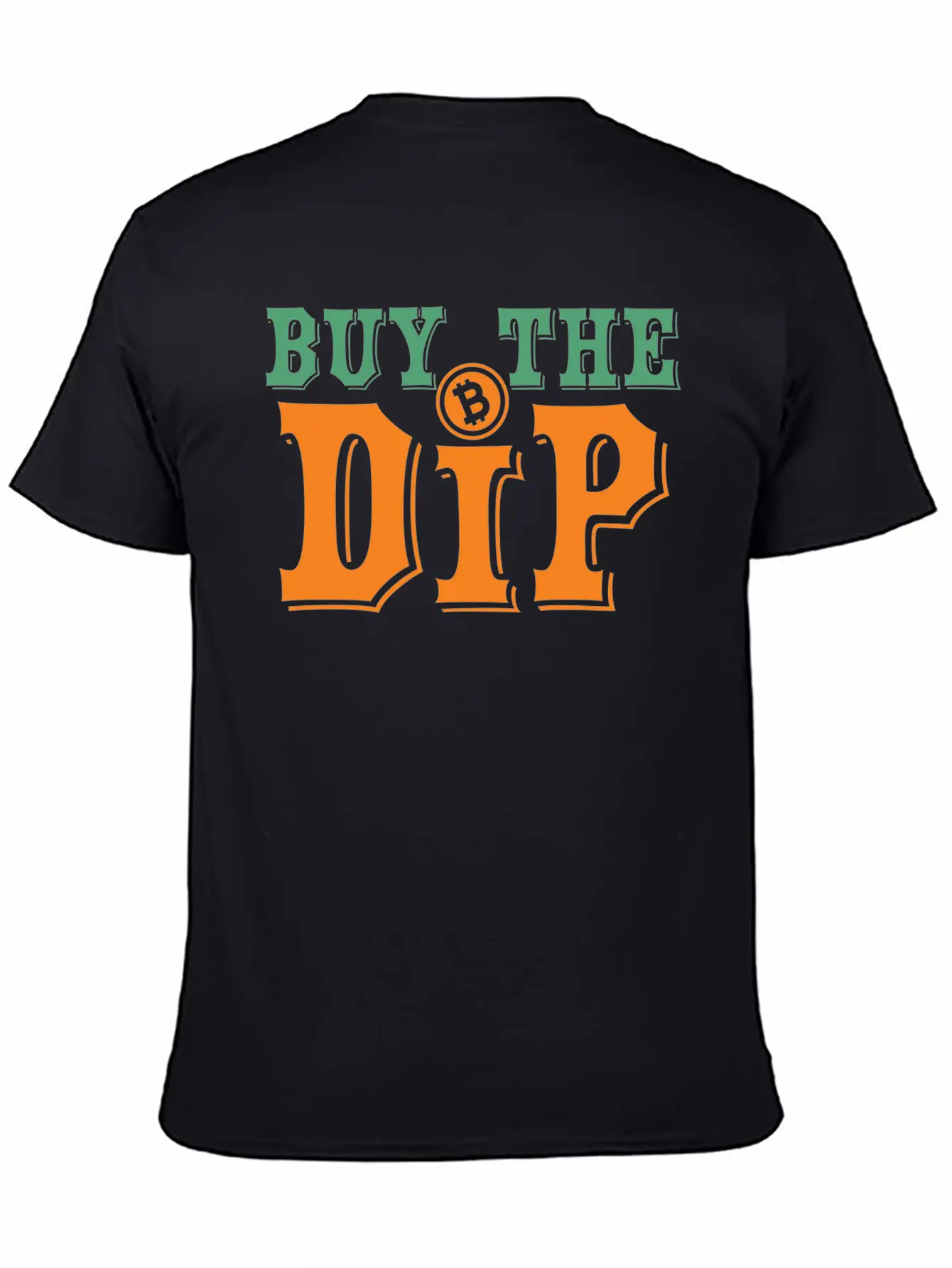 Bitcoin Crypto Buy The Dip Now Basic Graphic T-Shirt ¨C Daily Comfort In Soft Cotton