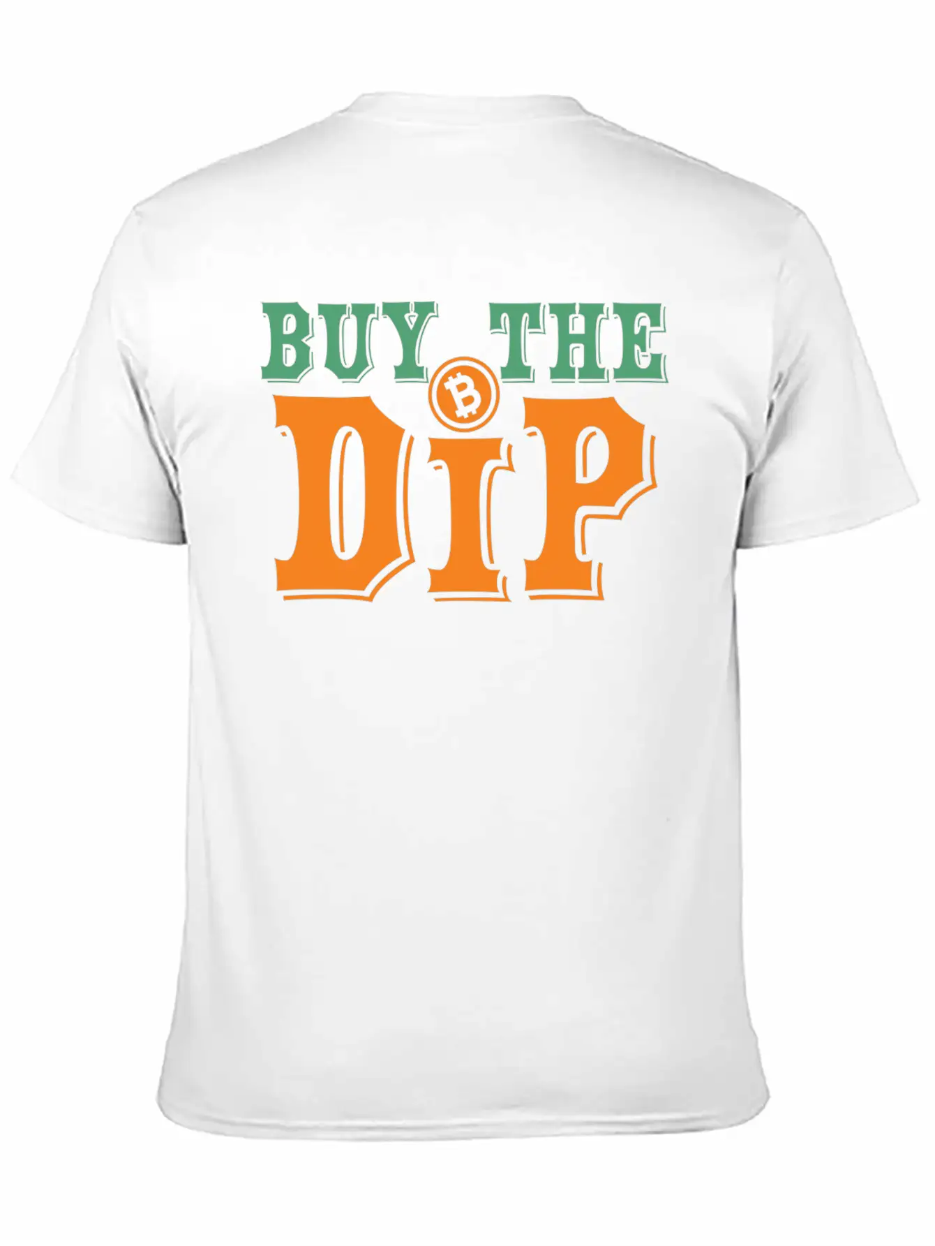 Bitcoin Crypto Buy The Dip Now Basic Graphic T-Shirt ¨C Daily Comfort In Soft Cotton
