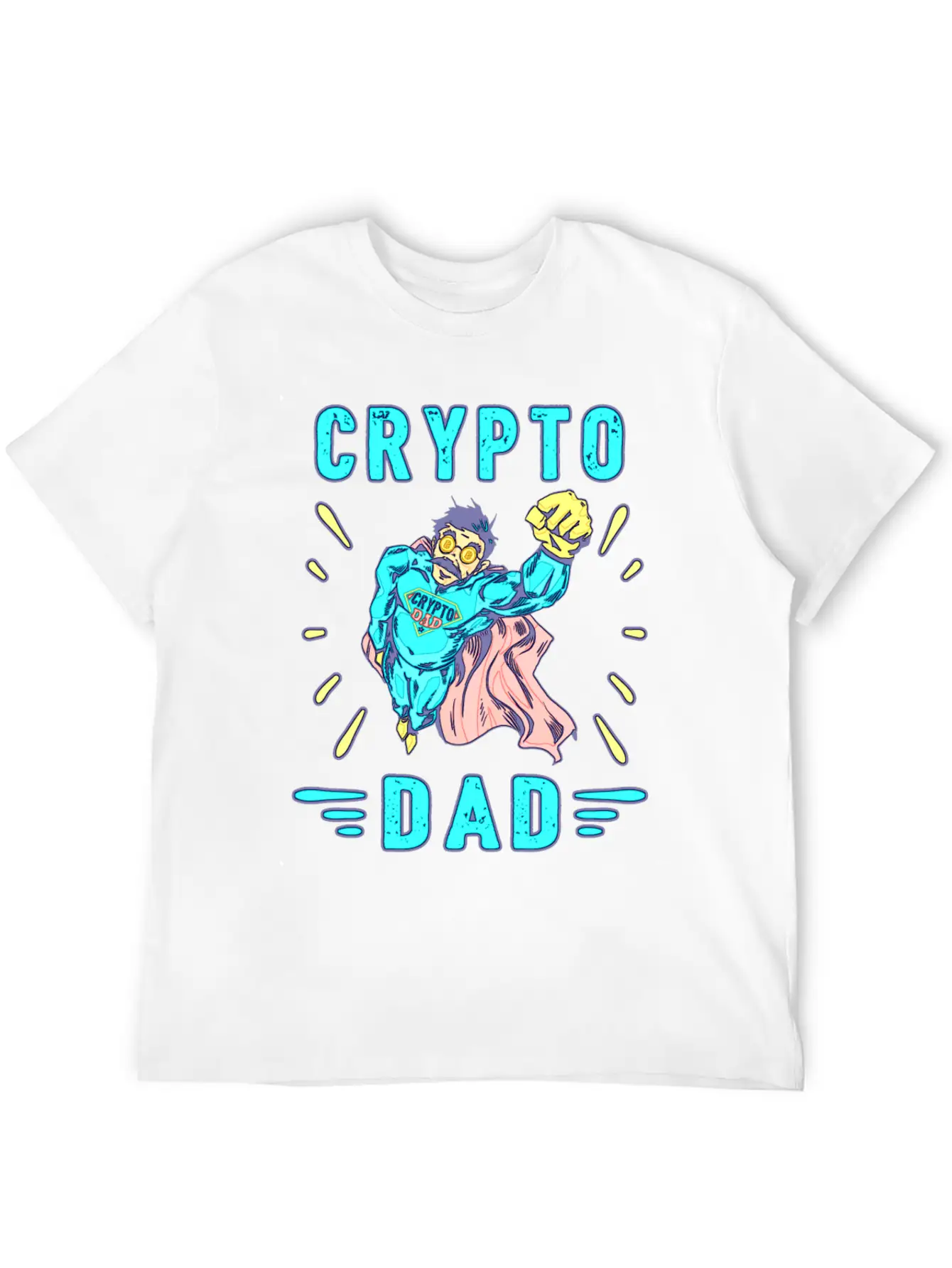 Bitcoin Crypto Father Dad Trader Crypto Soft Cotton Short Sleeve Tee ¨C Unisex Wardrobe Staple