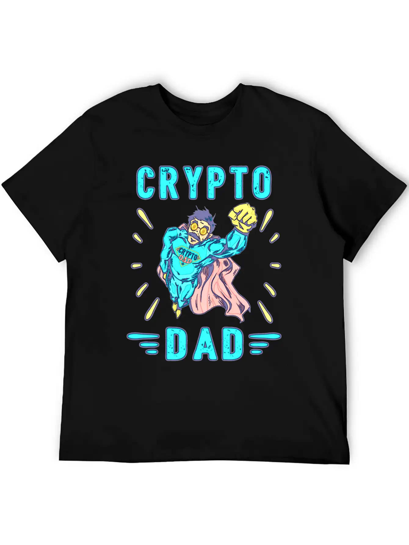 Bitcoin Crypto Father Dad Trader Crypto Soft Cotton Short Sleeve Tee ¨C Unisex Wardrobe Staple