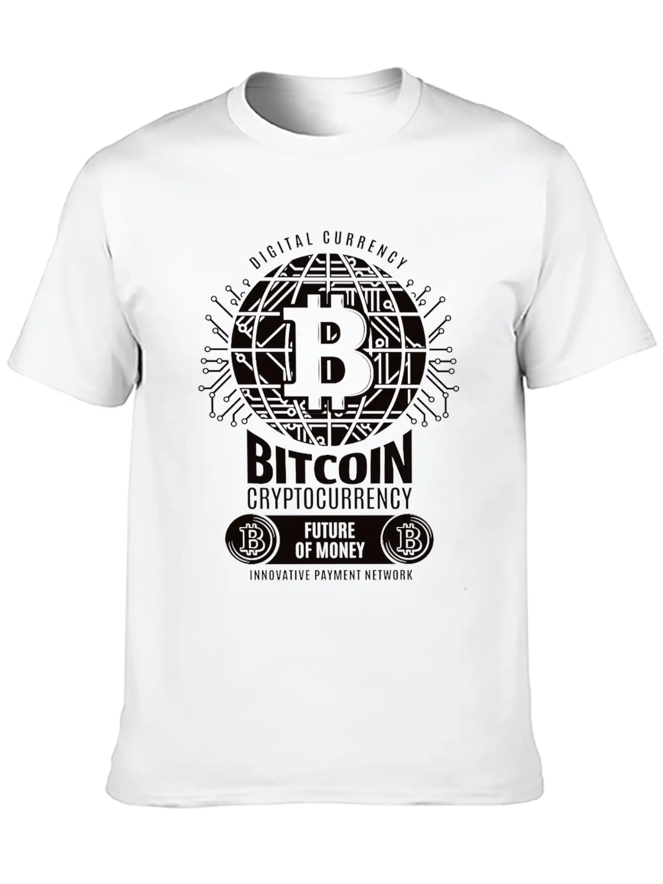 Bitcoin Cryptocurrency Soft Cotton Short Sleeve Tee ¨C Unisex Wardrobe Staple