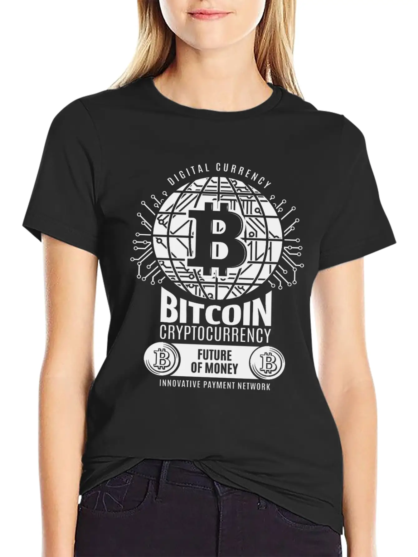 Bitcoin Cryptocurrency Soft Cotton Short Sleeve Tee ¨C Unisex Wardrobe Staple