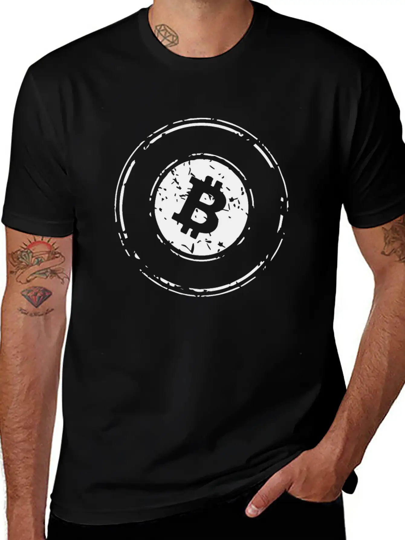 Bitcoin Logo Soft Cotton Short Sleeve Tee ¨C Unisex Wardrobe Staple