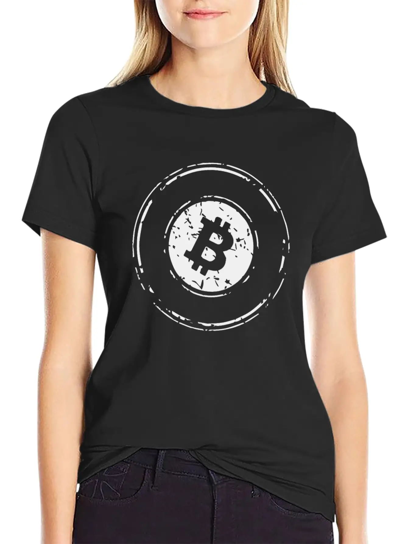 Bitcoin Logo Soft Cotton Short Sleeve Tee ¨C Unisex Wardrobe Staple