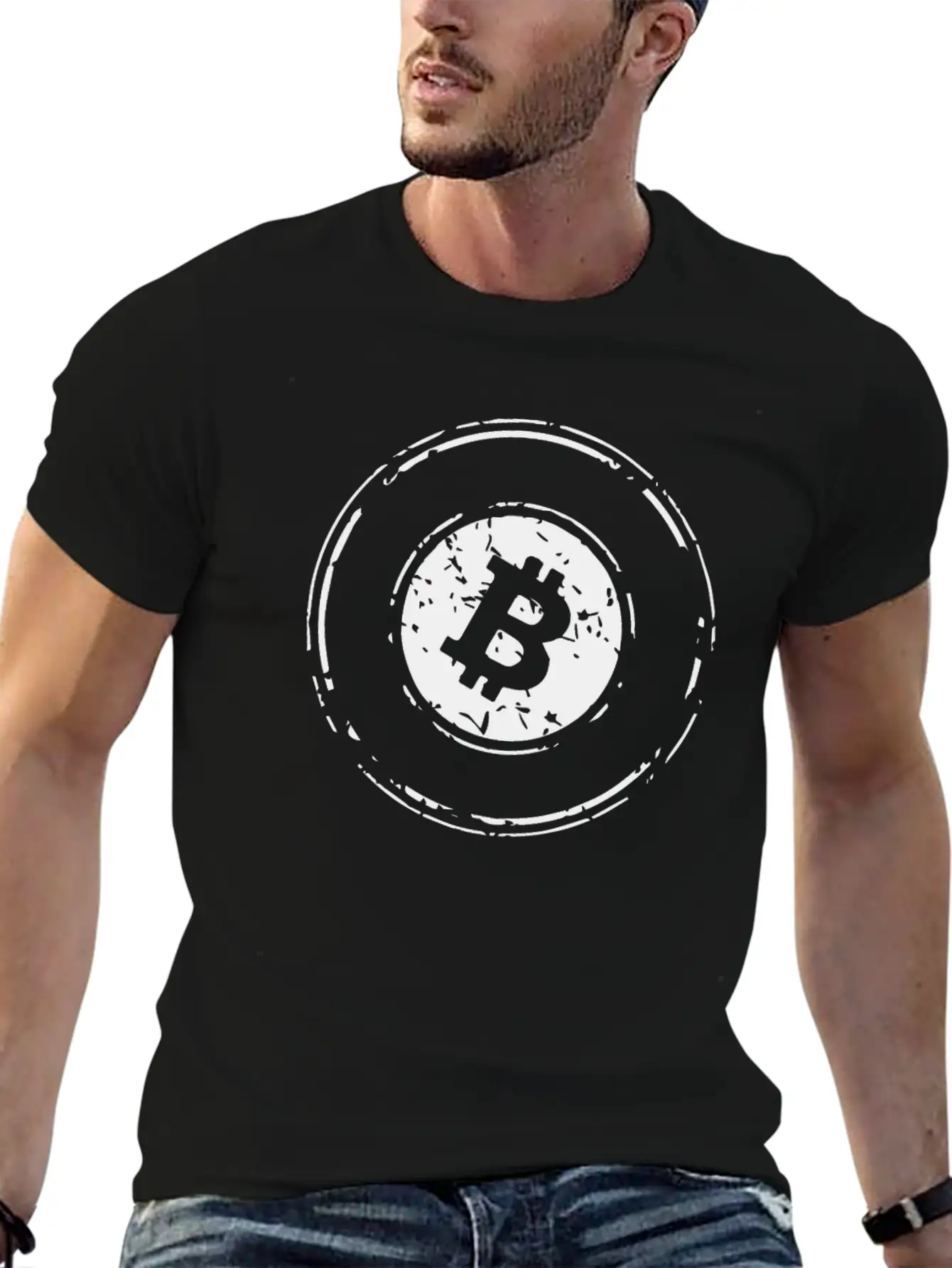 Bitcoin Logo Soft Cotton Short Sleeve Tee ¨C Unisex Wardrobe Staple