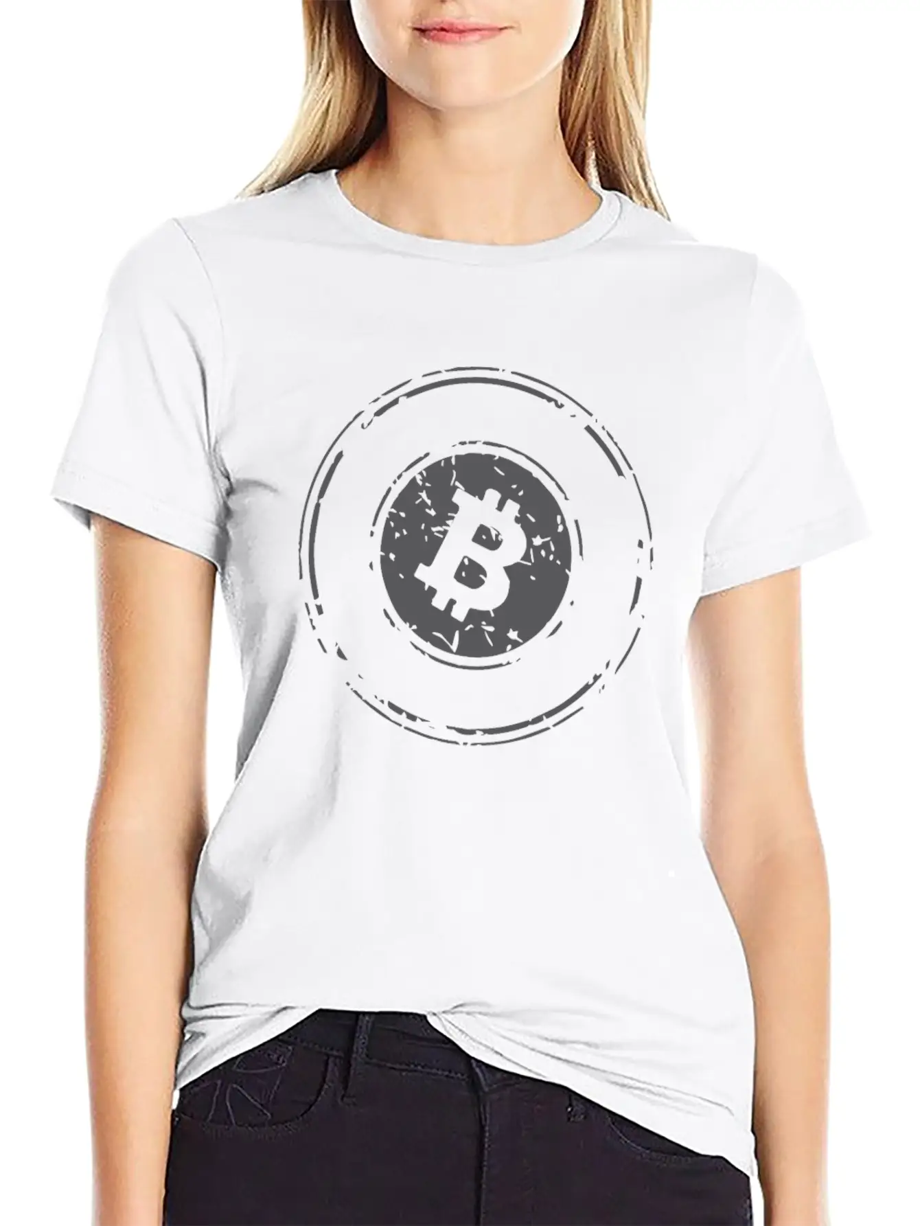Bitcoin Logo Soft Cotton Short Sleeve Tee ¨C Unisex Wardrobe Staple