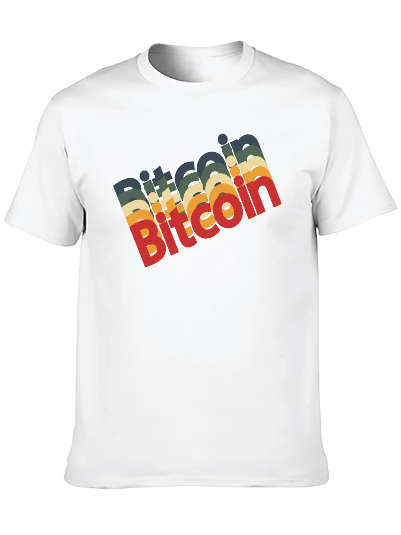 Bitcoin Vintage Action Soft Cotton Short Sleeve Tee ¨C Unisex Wardrobe Staple