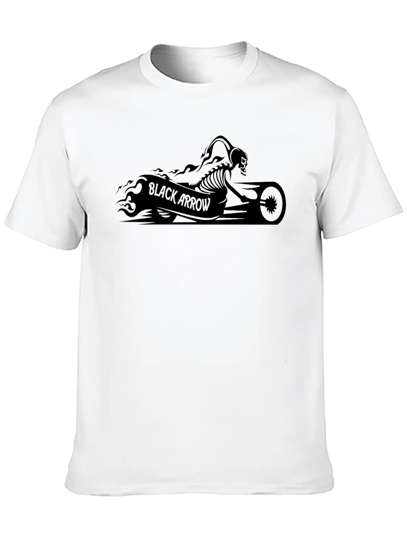 Black Arrow Essential Cotton Tee For Daily Outfits ¨C Unisex Style