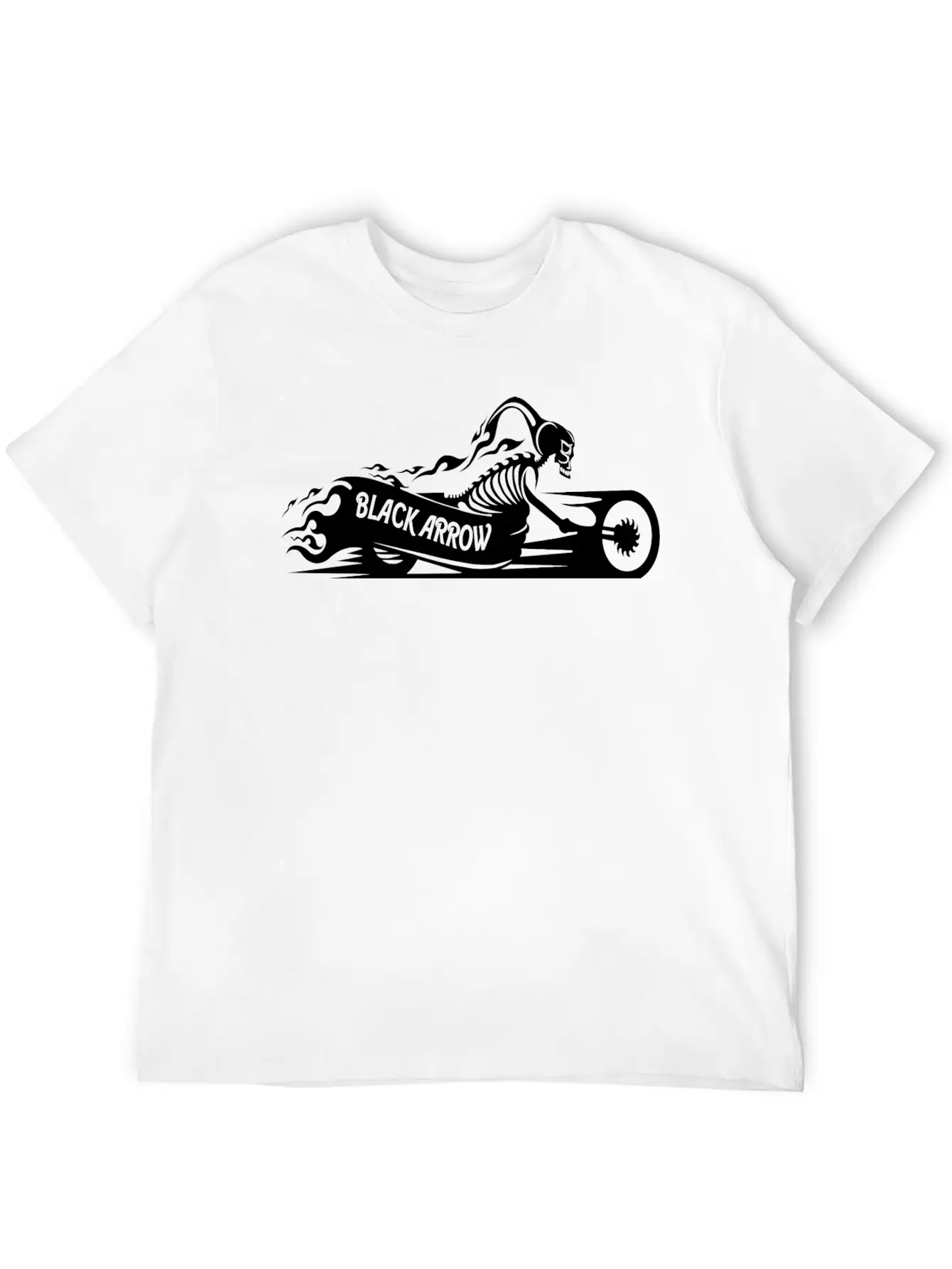 Black Arrow Essential Cotton Tee For Daily Outfits ¨C Unisex Style