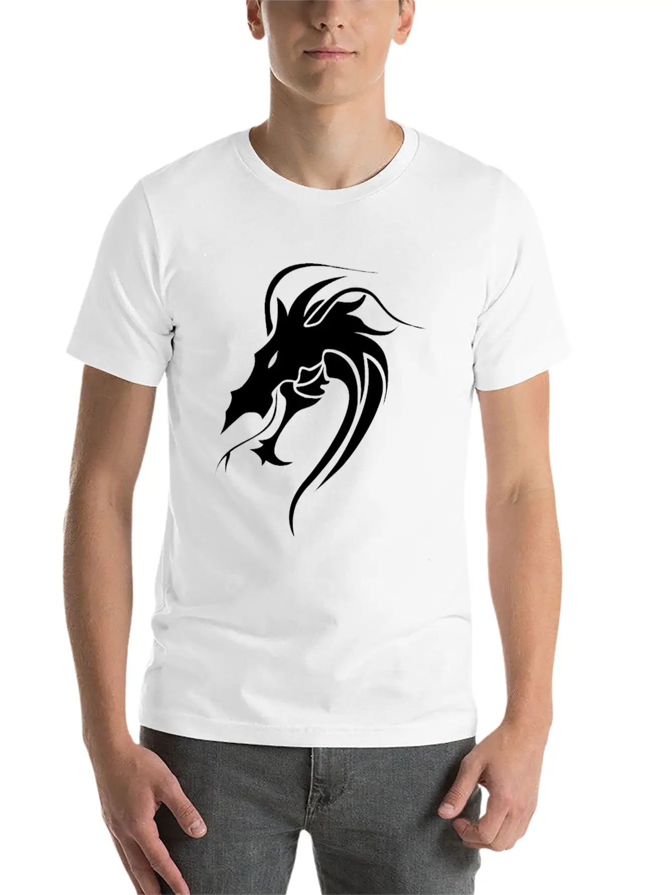 Black Dragon Funny Tshirt Essential Cotton Tee For Daily Outfits ¨C Unisex Style