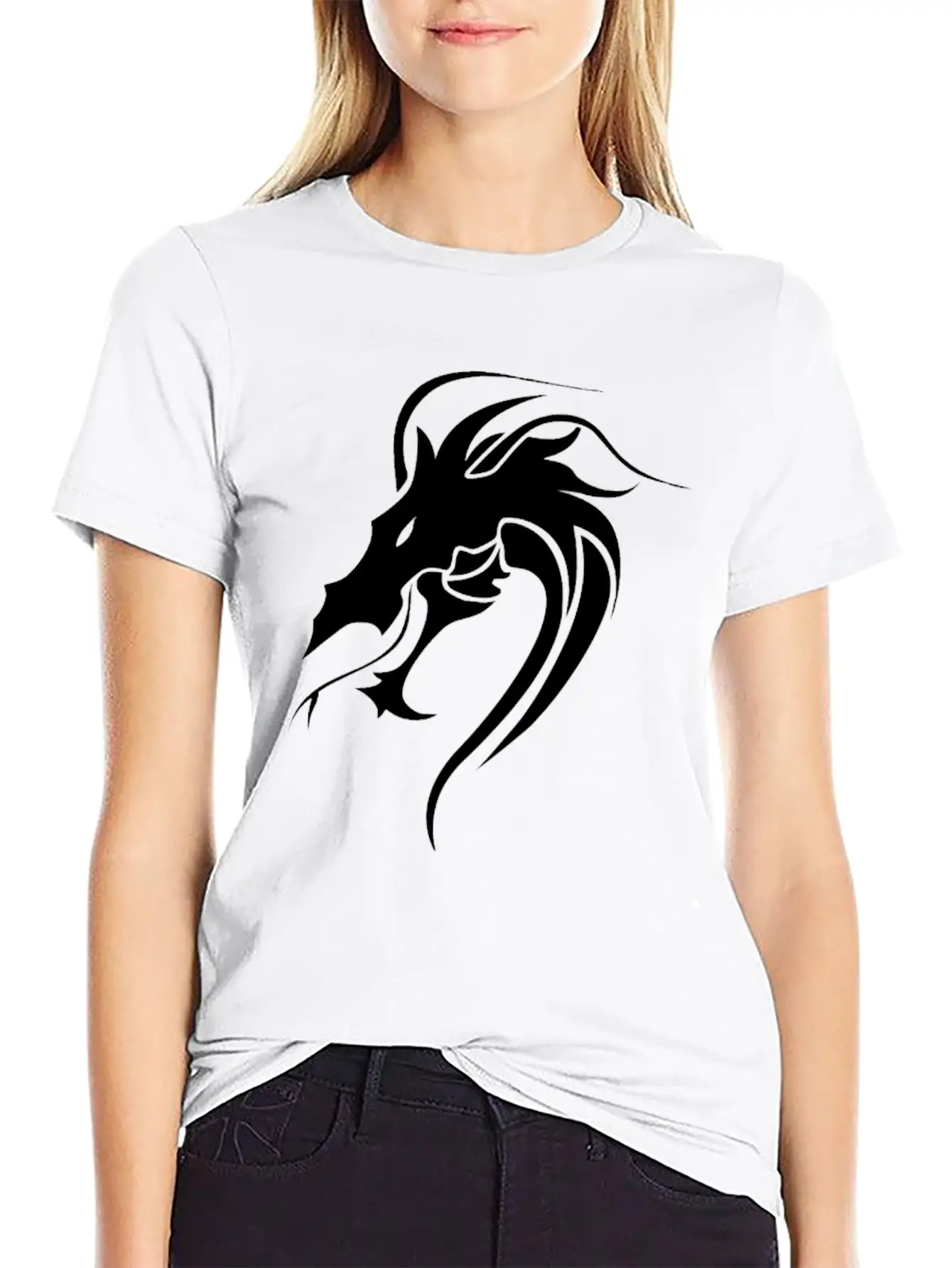 Black Dragon Funny Tshirt Essential Cotton Tee For Daily Outfits ¨C Unisex Style