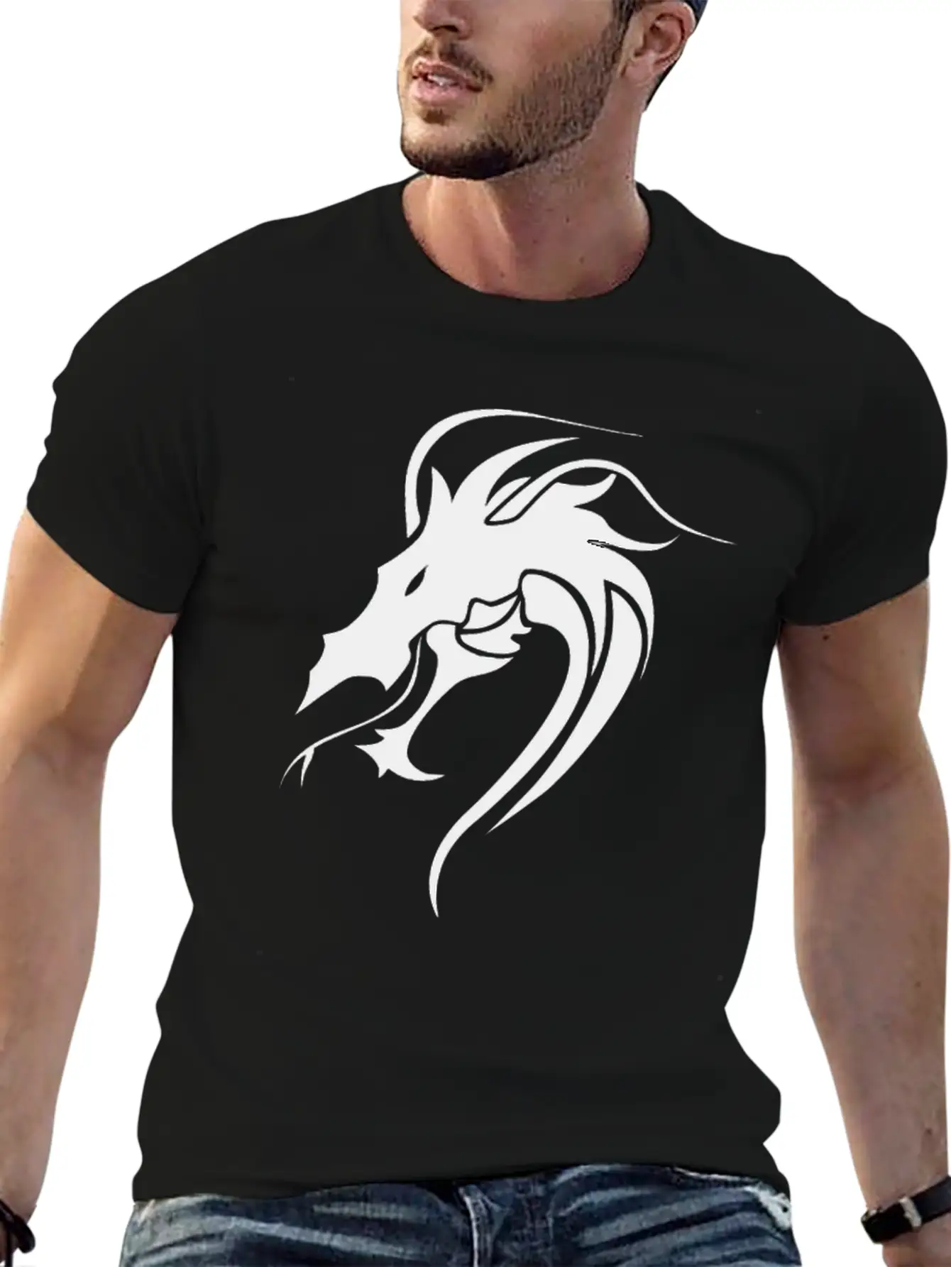 Black Dragon Funny Tshirt Essential Cotton Tee For Daily Outfits ¨C Unisex Style