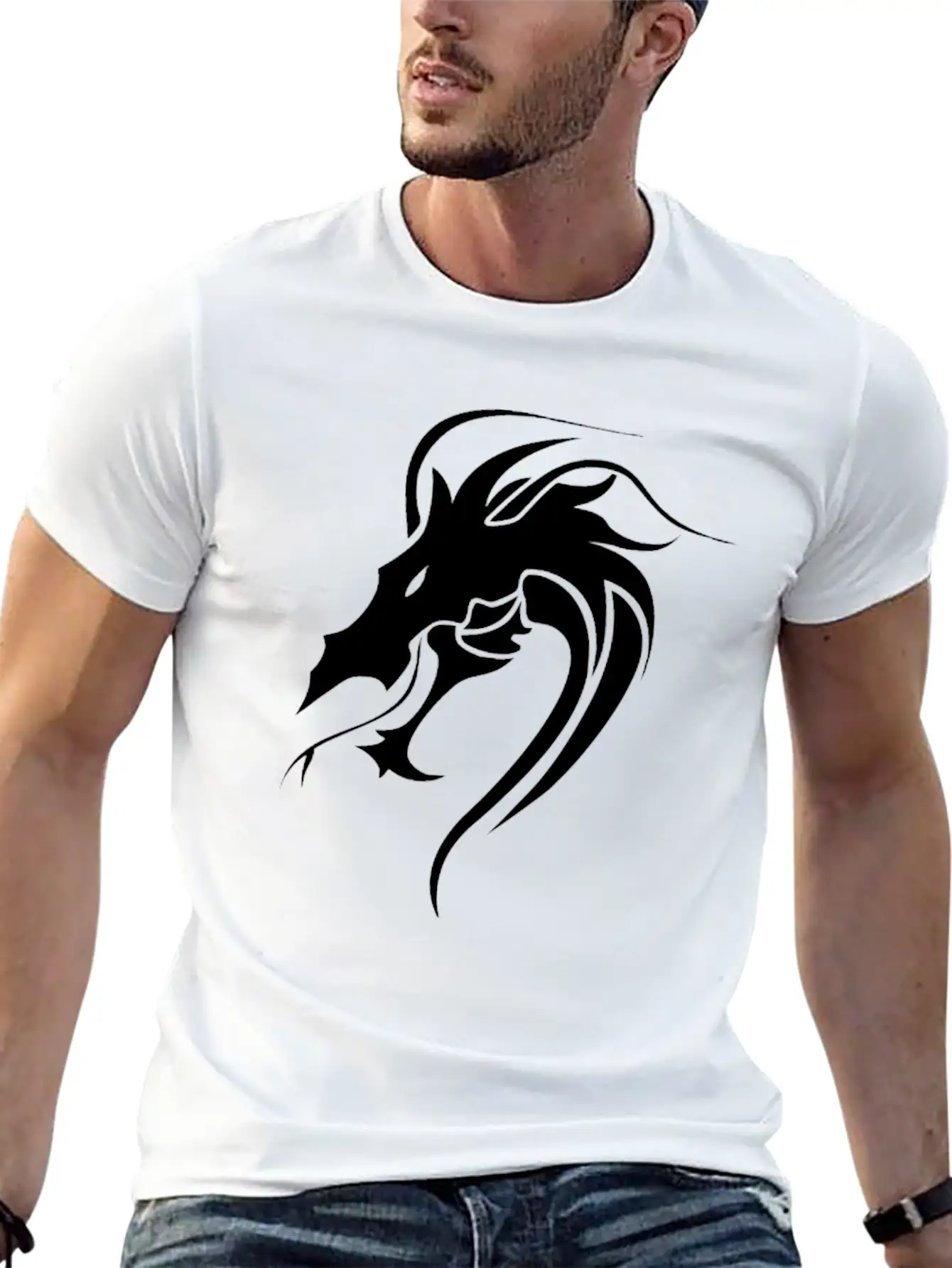 Black Dragon Funny Tshirt Essential Cotton Tee For Daily Outfits ¨C Unisex Style