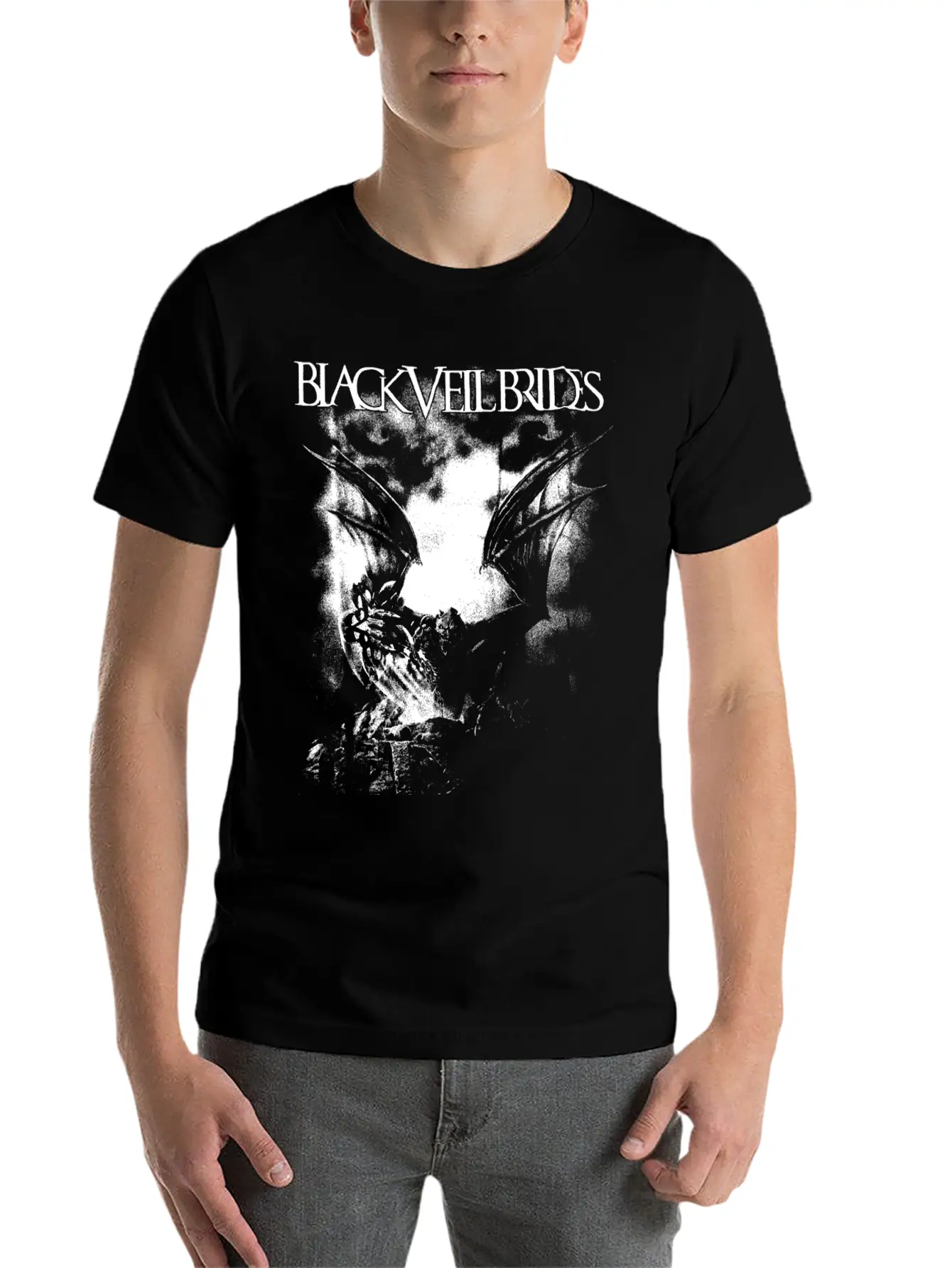 Black Metal Awesome Band Basic Graphic T-Shirt ¨C Daily Comfort In Soft Cotton