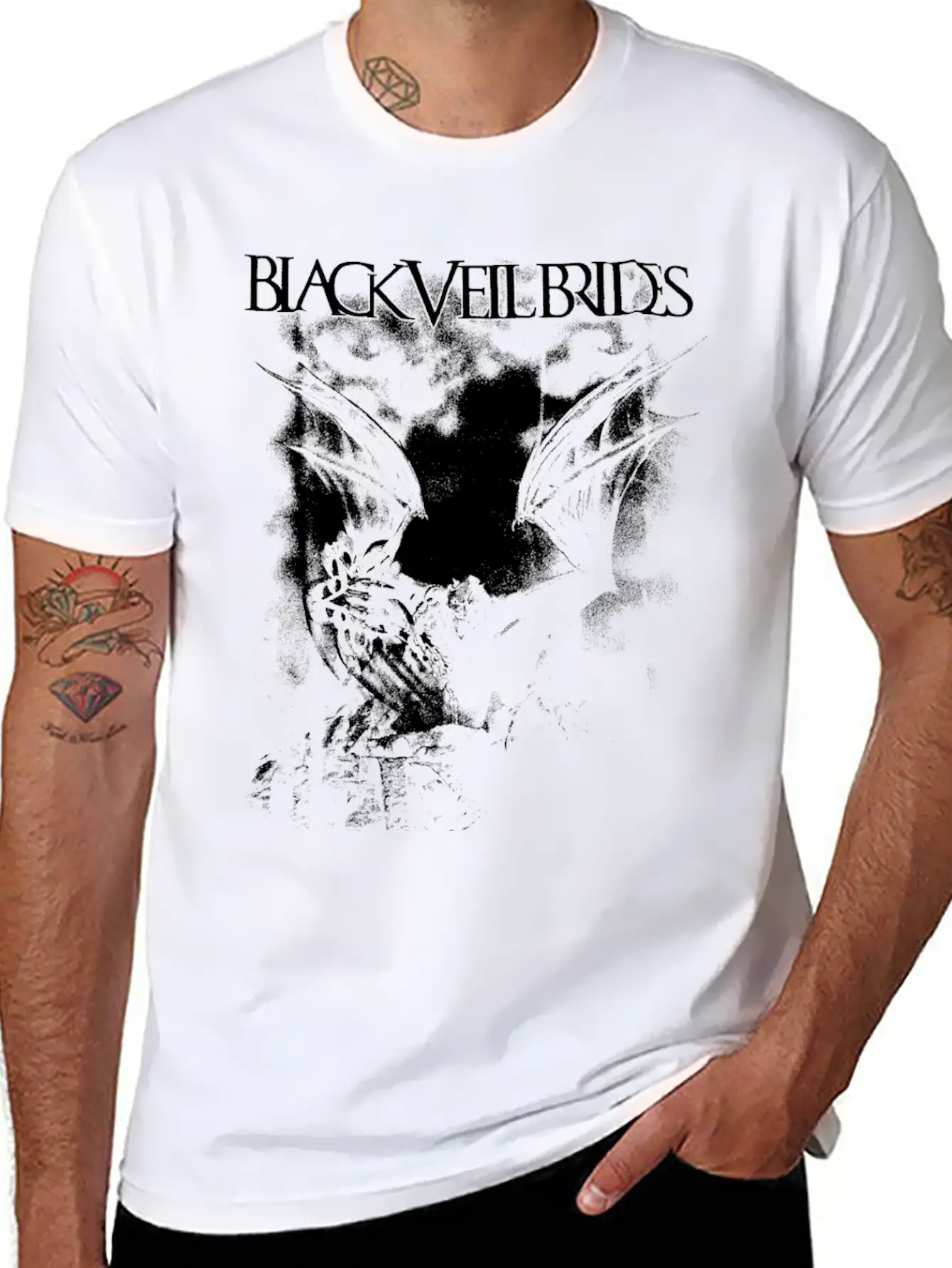 Black Metal Awesome Band Basic Graphic T-Shirt ¨C Daily Comfort In Soft Cotton
