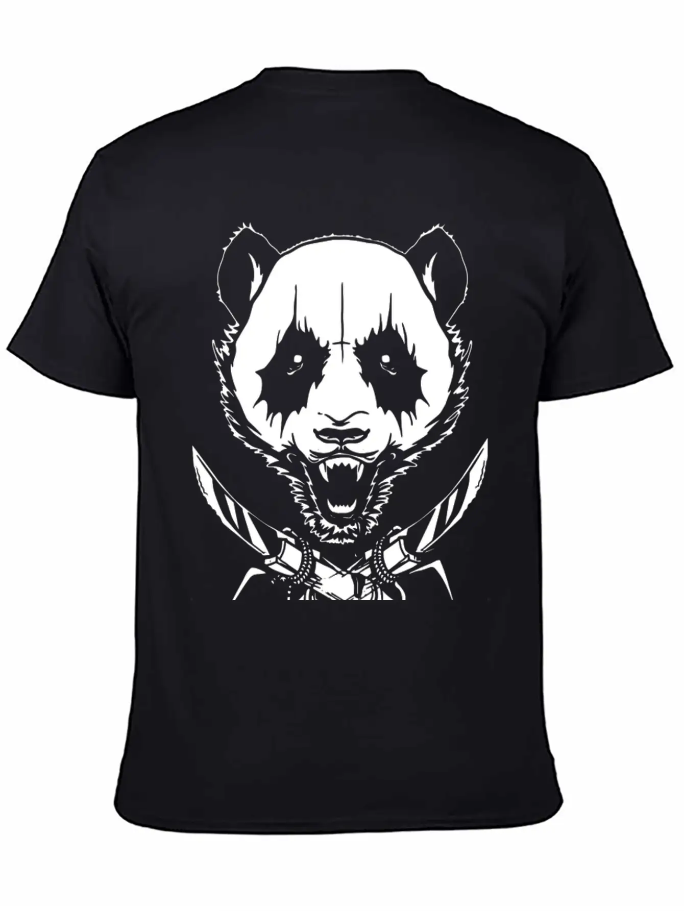 Black Metal Panda Soft Cotton Short Sleeve Tee ¨C Unisex Wardrobe Staple